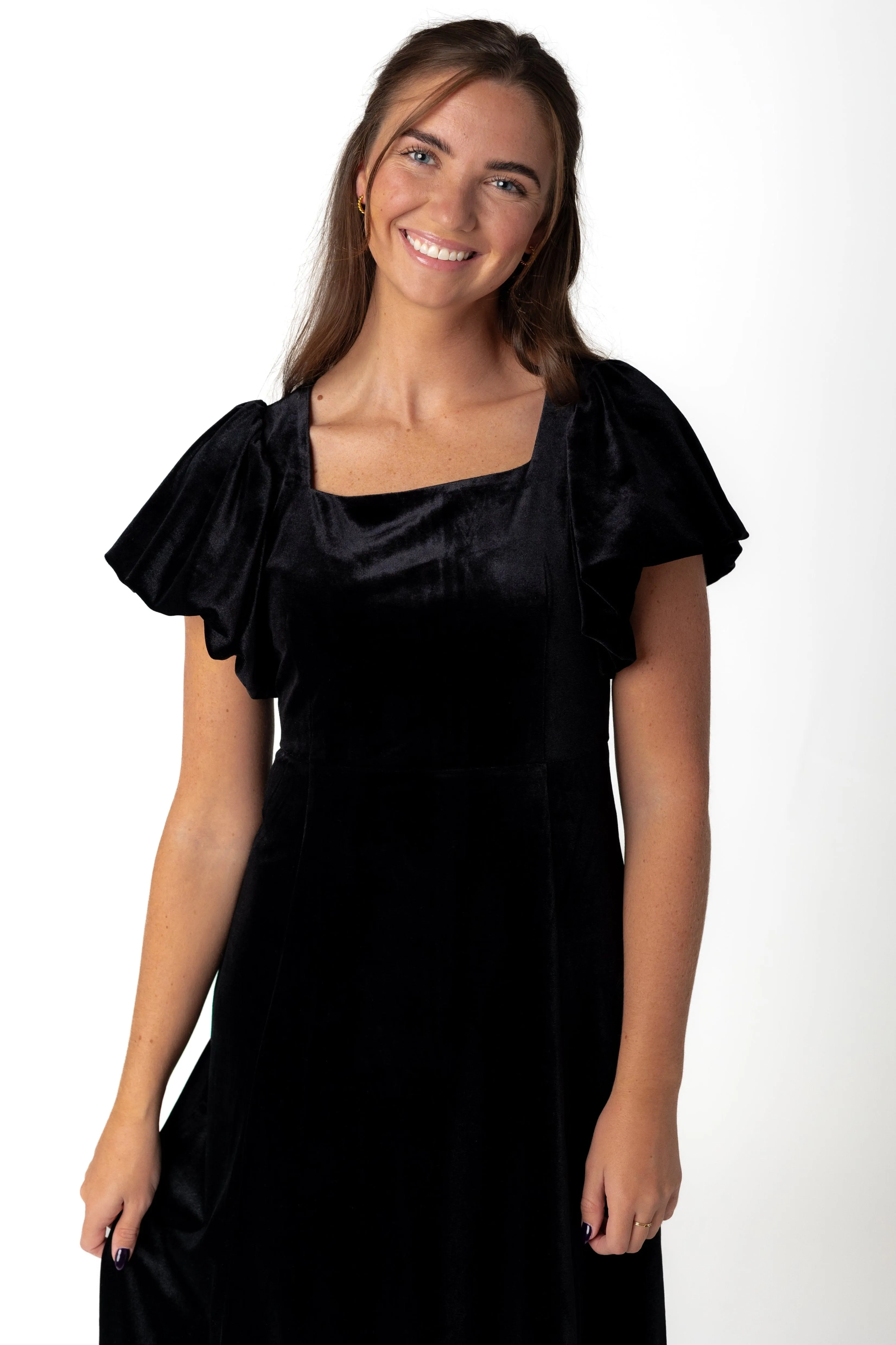 Brass & Roe Monaco Samtkleid