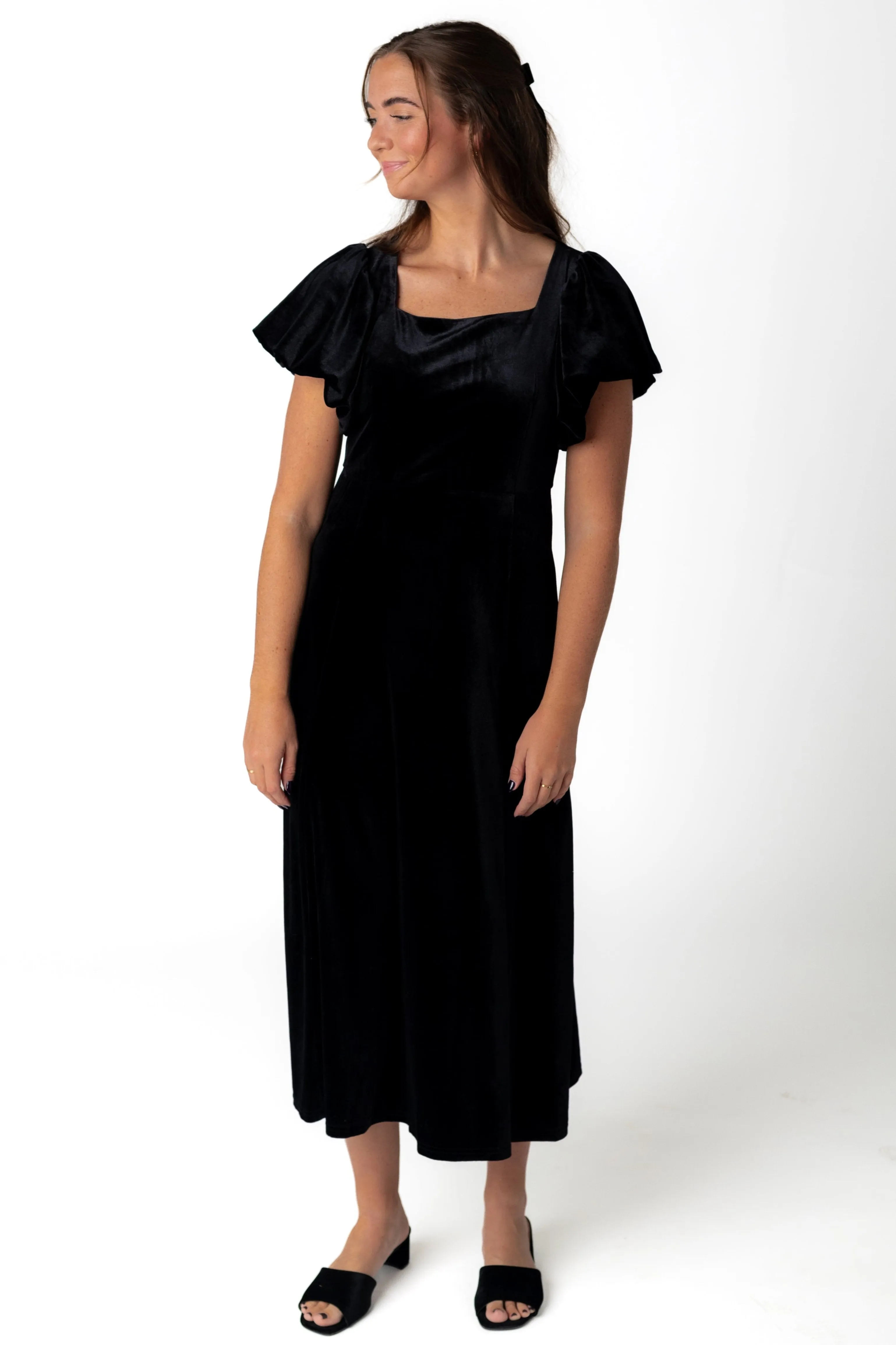 Brass & Roe Monaco Samtkleid