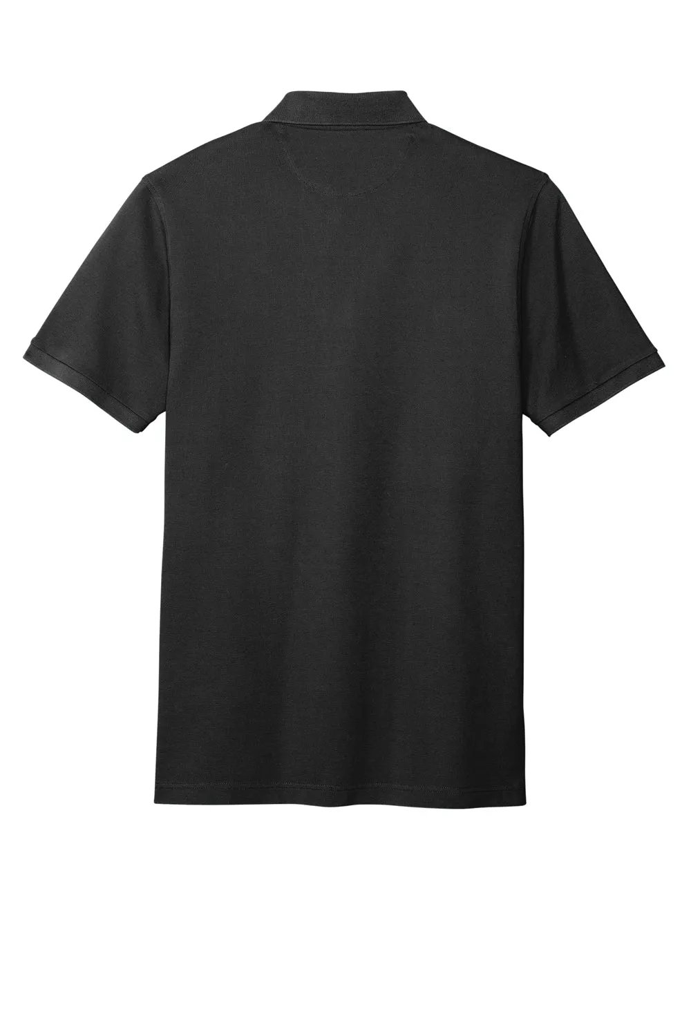 Brooks Brothers Herren Polohemd mit kurzen Ärmeln - Tiefschwarz