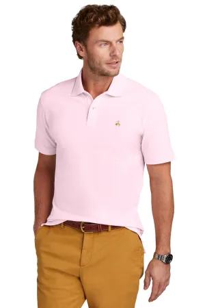 Brooks Brothers Herren Polohemd mit kurzen Ärmeln - Perlrosa