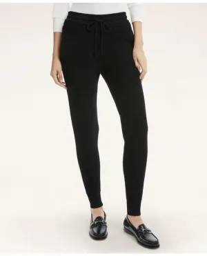 Brooks Brothers Damen Merinowolle Kaschmir Pullover Jogginghose Schwarz Brooks Brothers