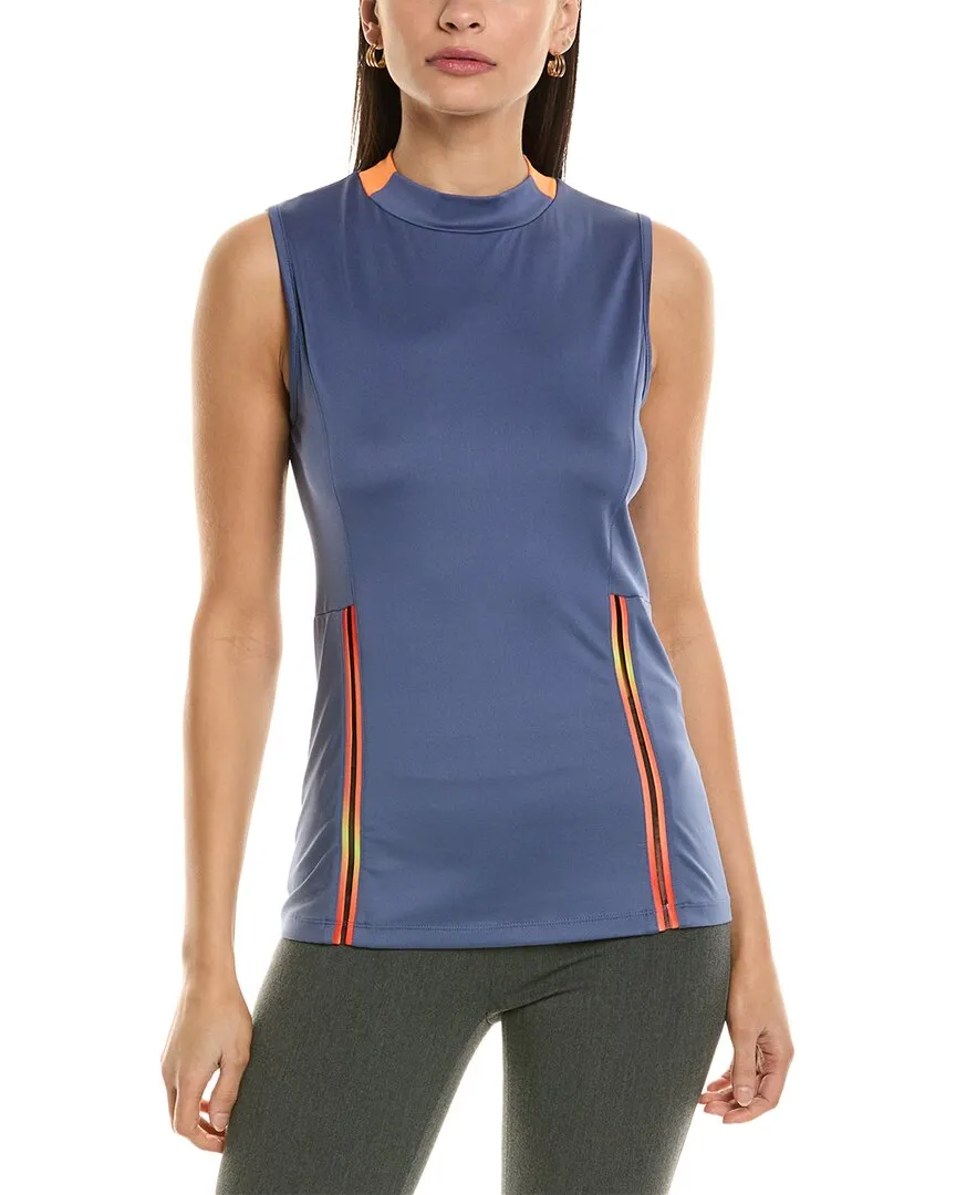 Callaway Chroma Streifen Mesh Trim Top