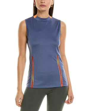 Callaway Chroma Streifen Mesh Trim Top