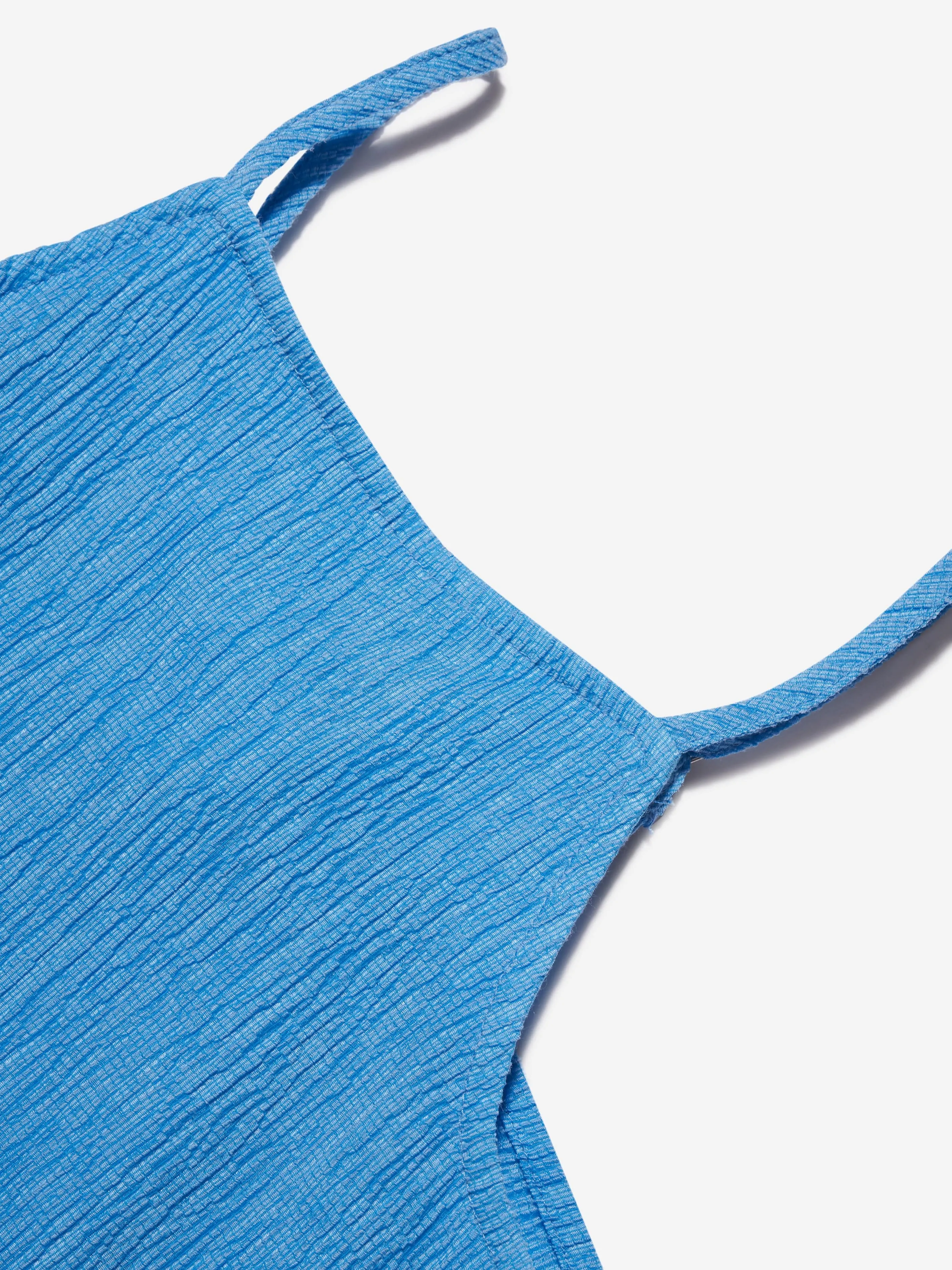 Calvin Klein Mädchen Crinkle Trägertop in Blau