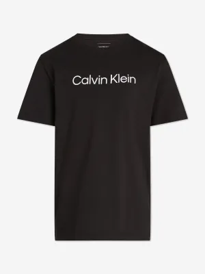 Calvin Klein Kids Logo T-Shirt in Schwarz
