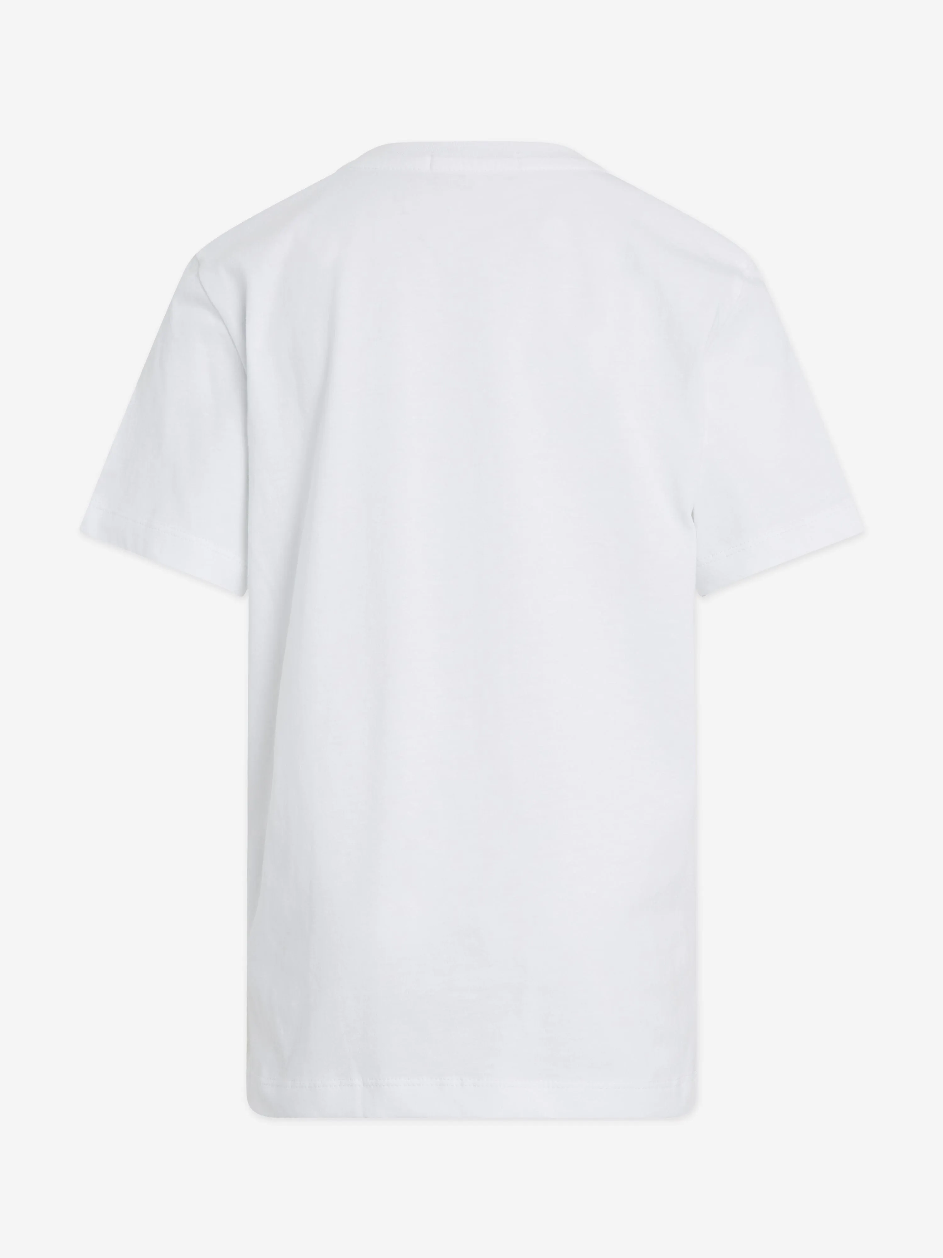 Calvin Klein Kids Monogram Logo T-Shirt in Weiß