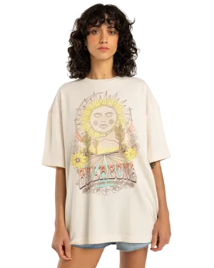Chasin Sunshine T-Shirt in Salzkristall