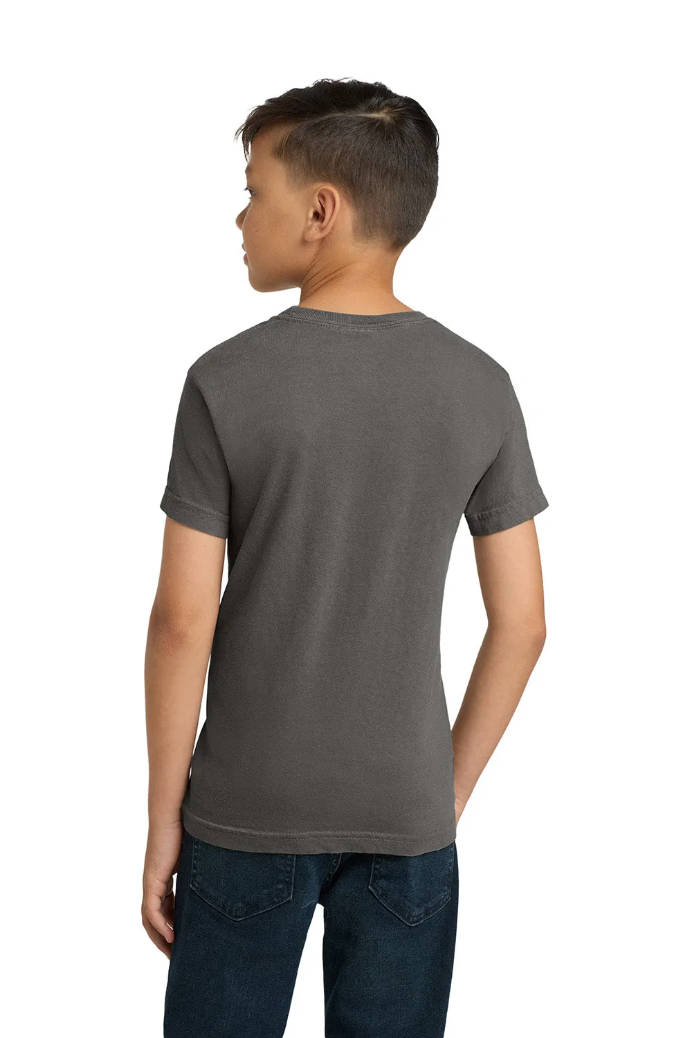 Comfort Colors Jugend Kurzarm Rundhals T-Shirt - Grau