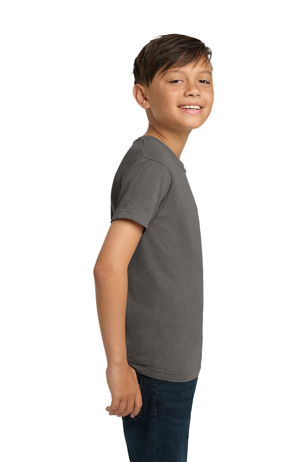 Comfort Colors Jugend Kurzarm Rundhals T-Shirt - Grau