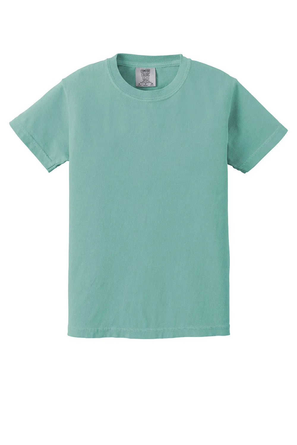 Comfort Colors Jugendliches Kurzarm-Crewneck-T-Shirt - Seegrün
