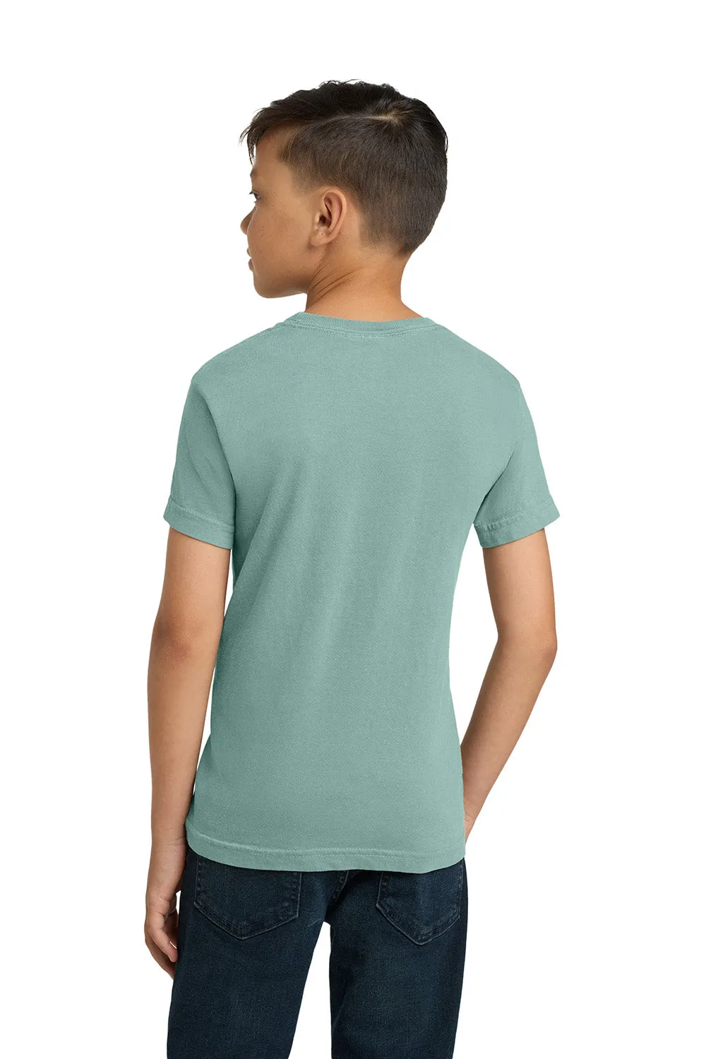 Comfort Colors Jugendliches Kurzarm-Crewneck-T-Shirt - Seegrün