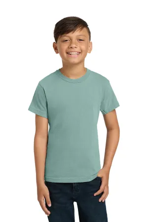 Comfort Colors Jugendliches Kurzarm-Crewneck-T-Shirt - Seegrün