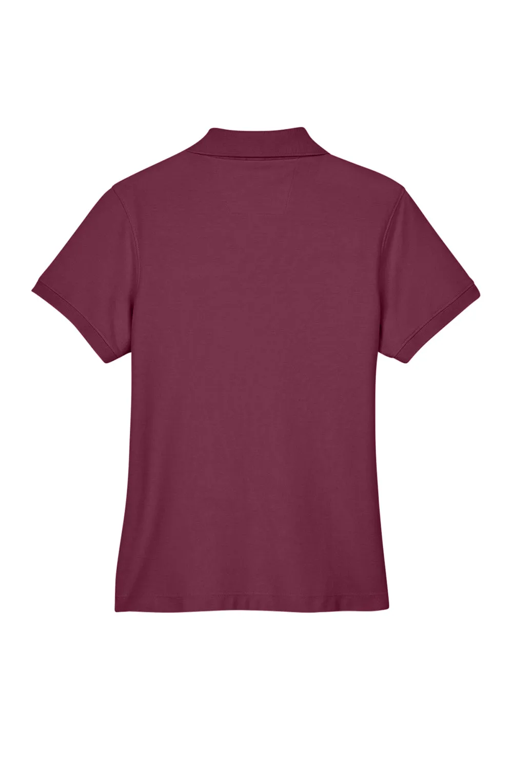 Devon & Jones Damen Kurzarm Polo Shirt - Burgunder