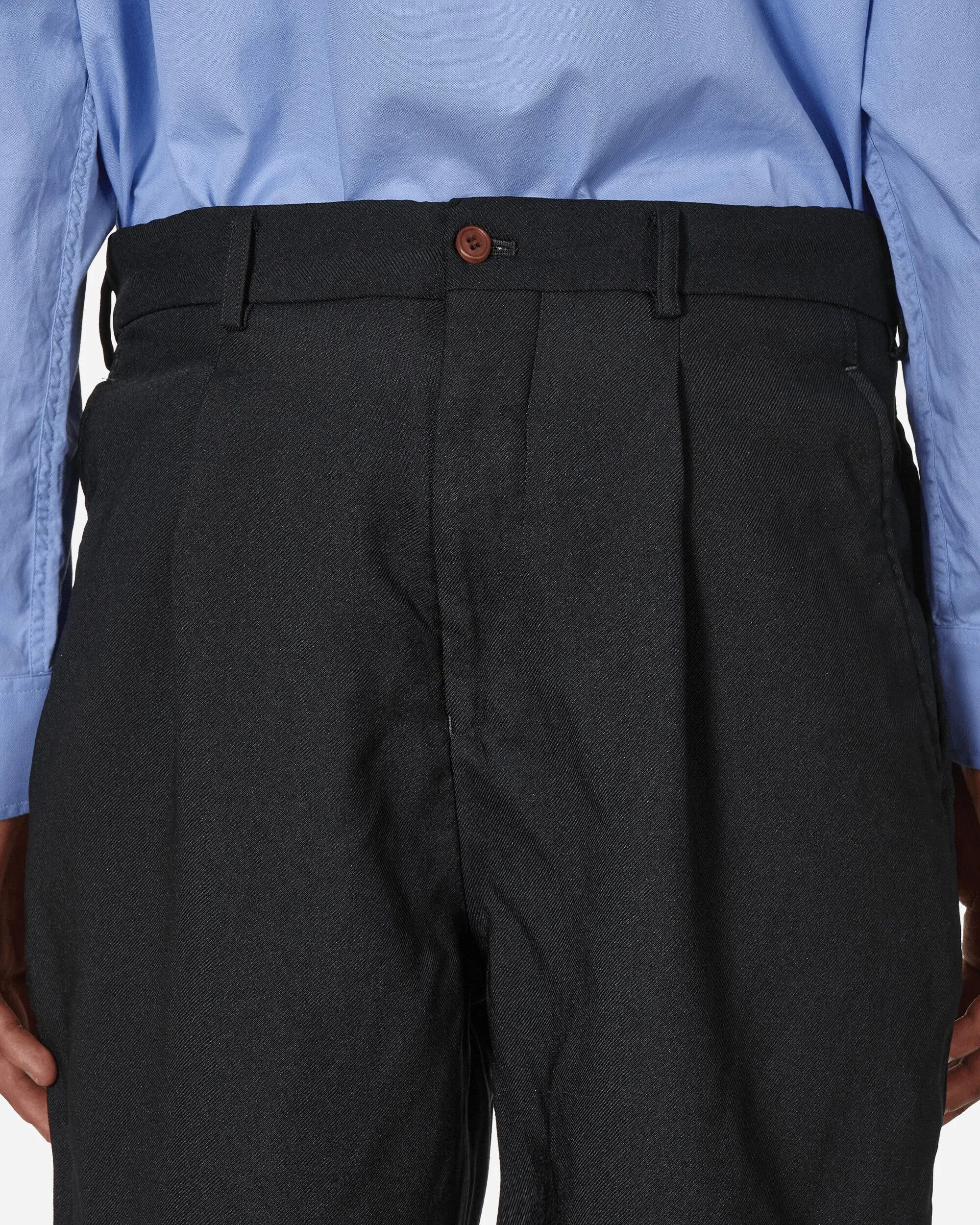 Doppelte Front Hose Schwarz