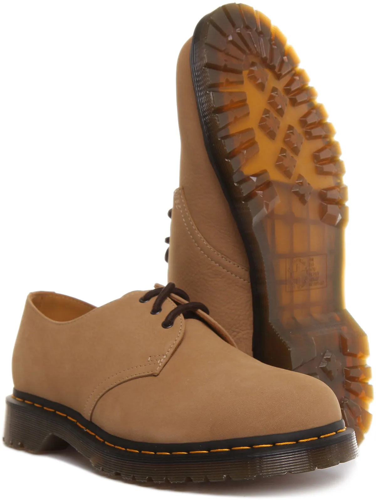 Dr. Martens 1461 Milled In Sand Herrenschuhe Dr. Martens