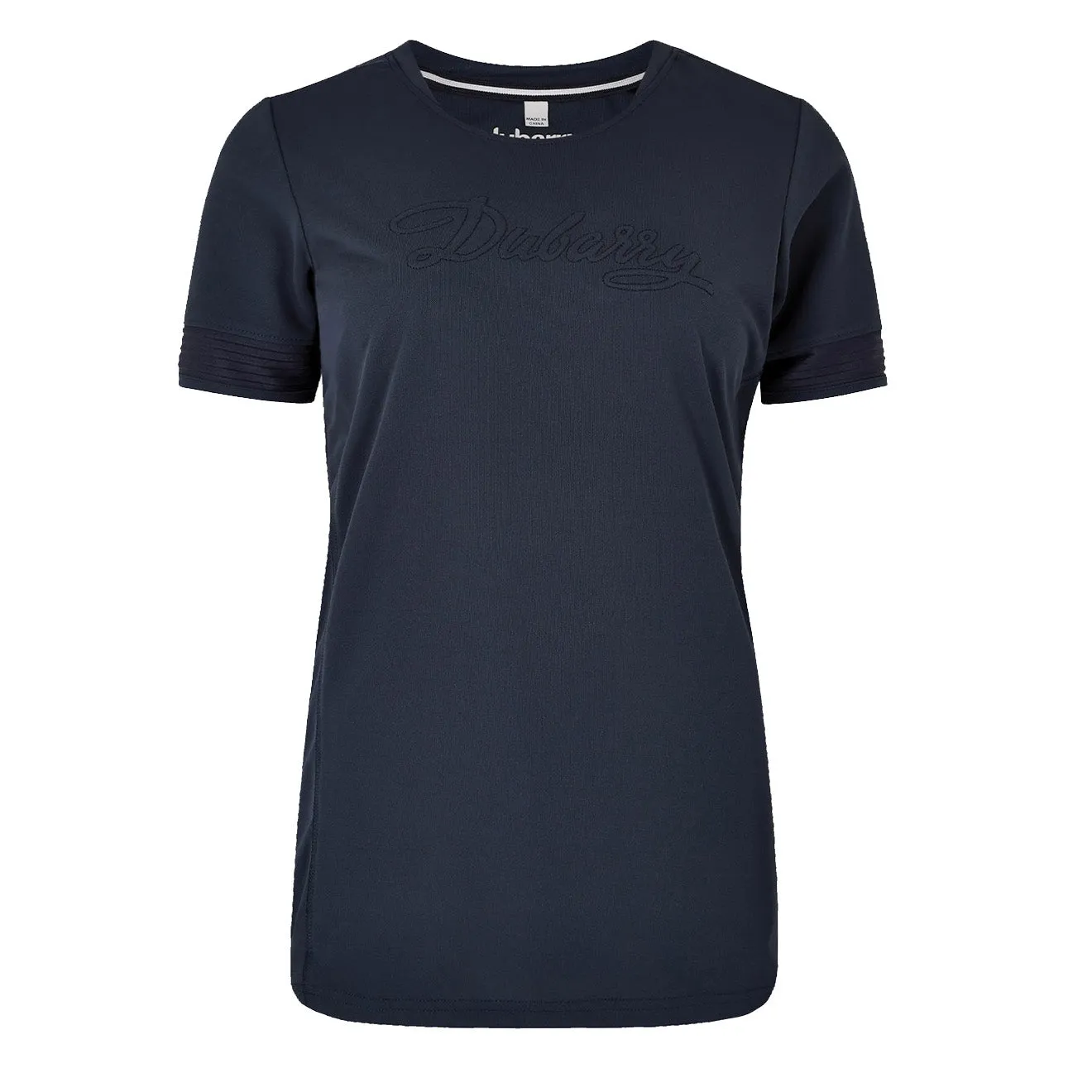 Dubarry Damen Trim S/S T-Shirts Marineblau
