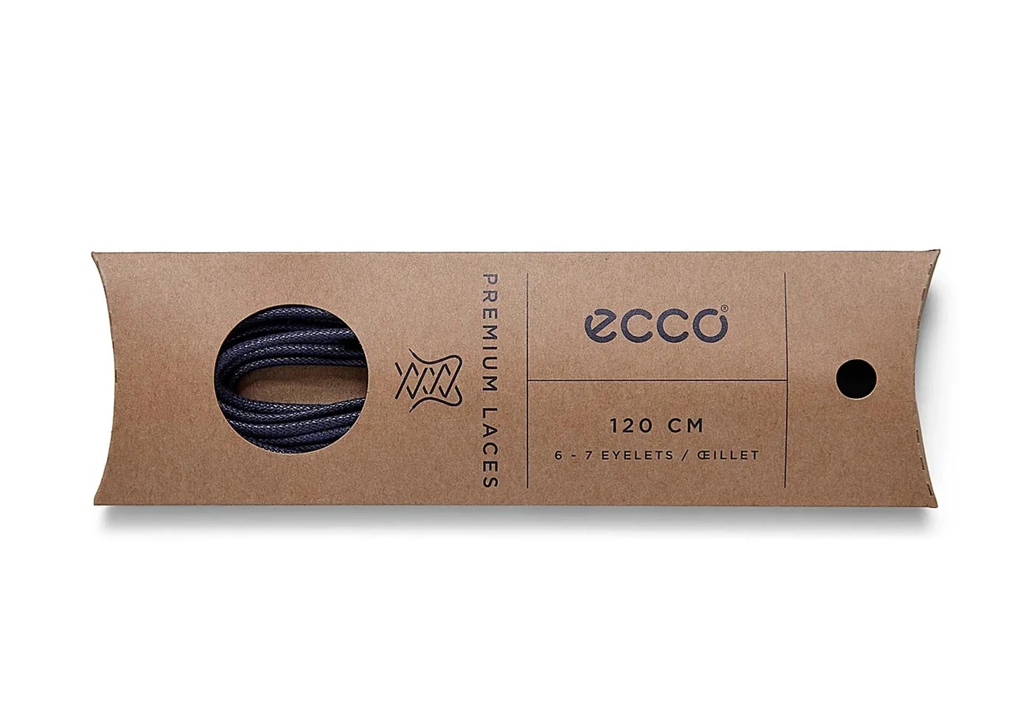 Ecco Round Lace 100cm 9044700 Marine ecco Schuhe