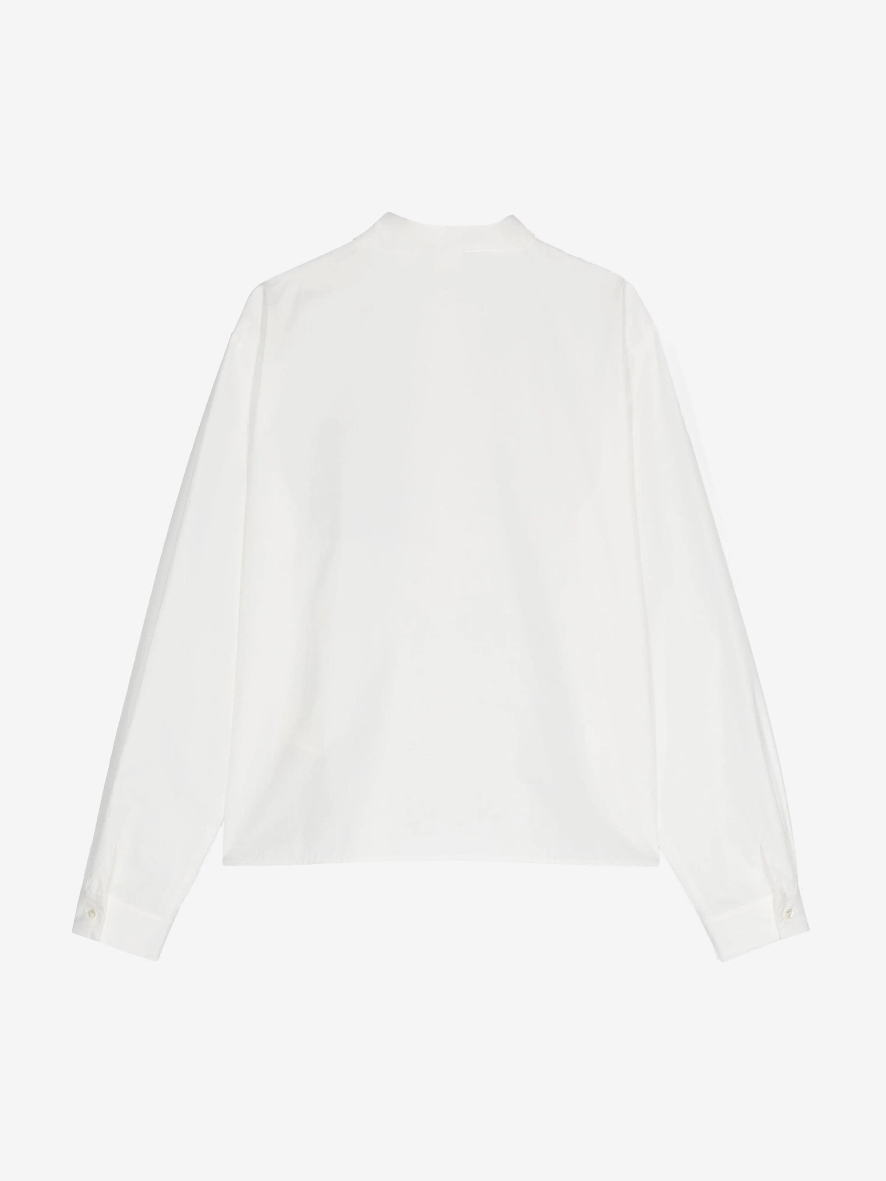 Fendi Girls FF Logo Rüschenbluse in Weiß
