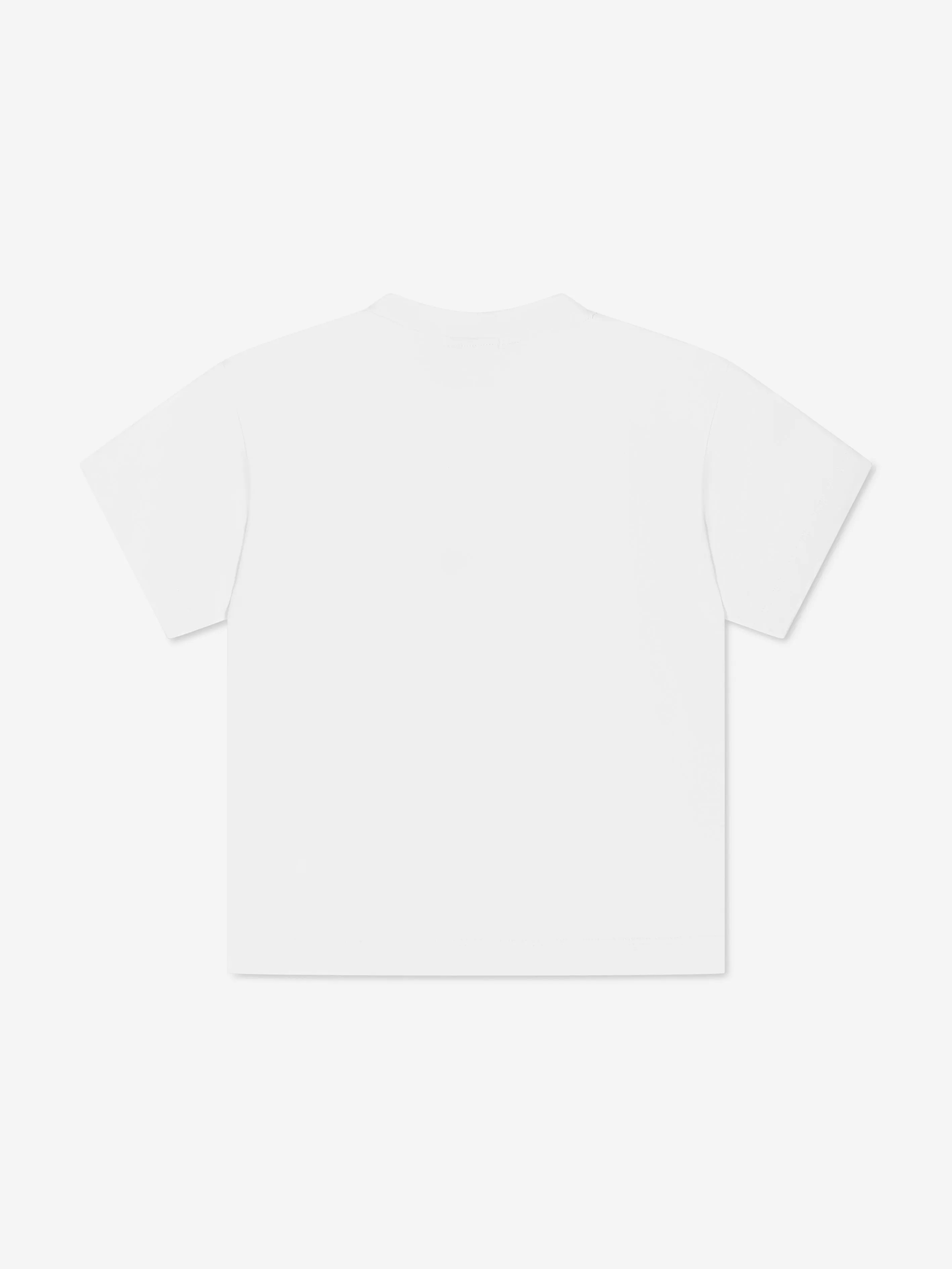 Fendi Kids Logo T-Shirt in Weiß