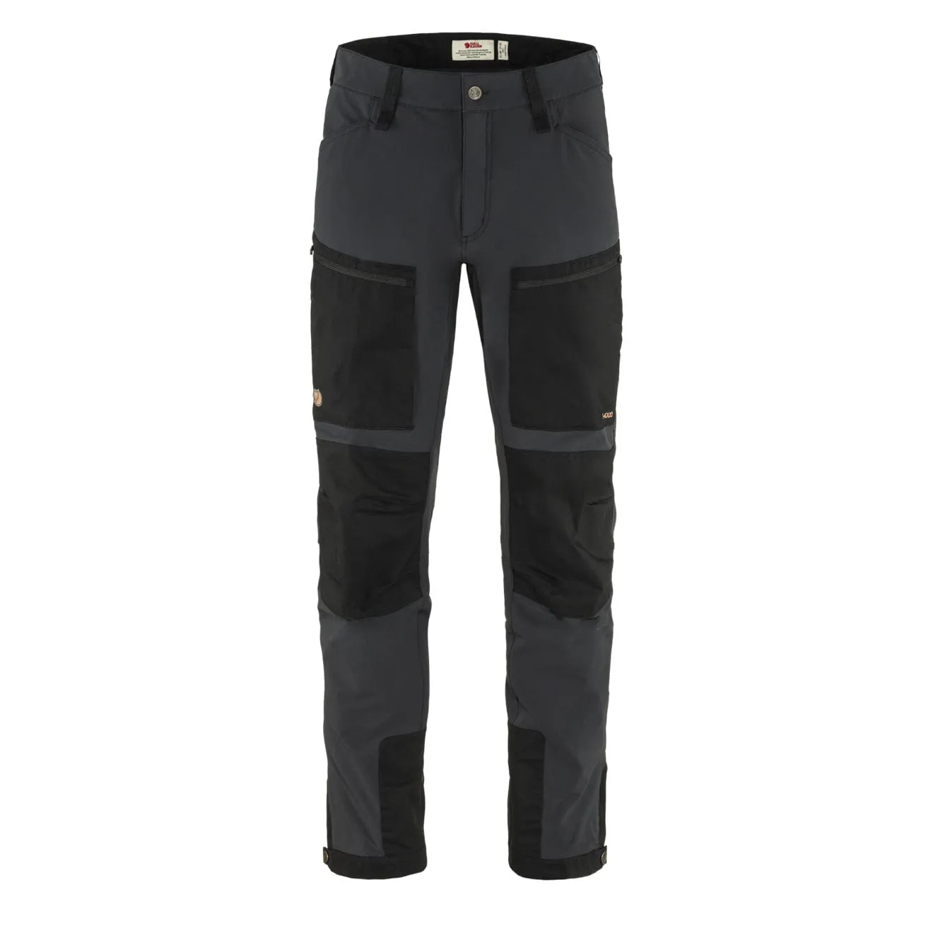 Fjallraven Keb Agile Hose Lang Schwarz / Schwarz