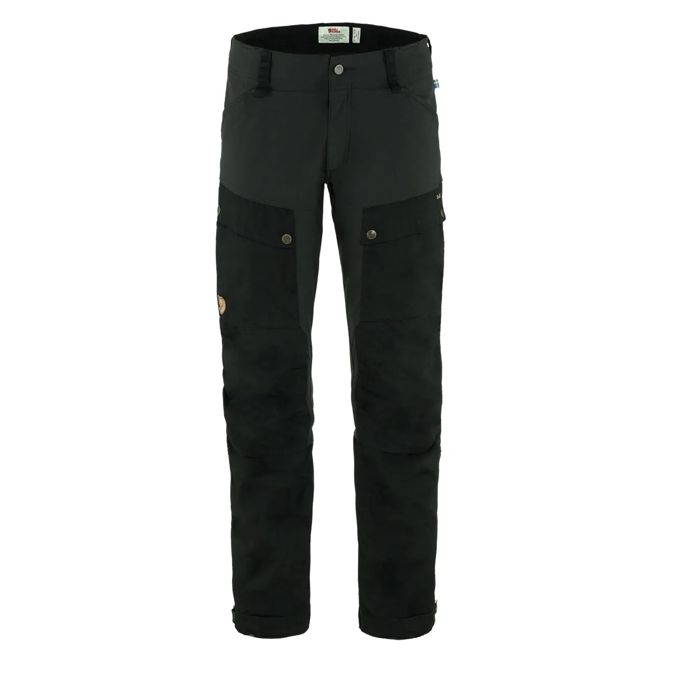 Fjallraven Keb Hose Regular Länge Schwarz