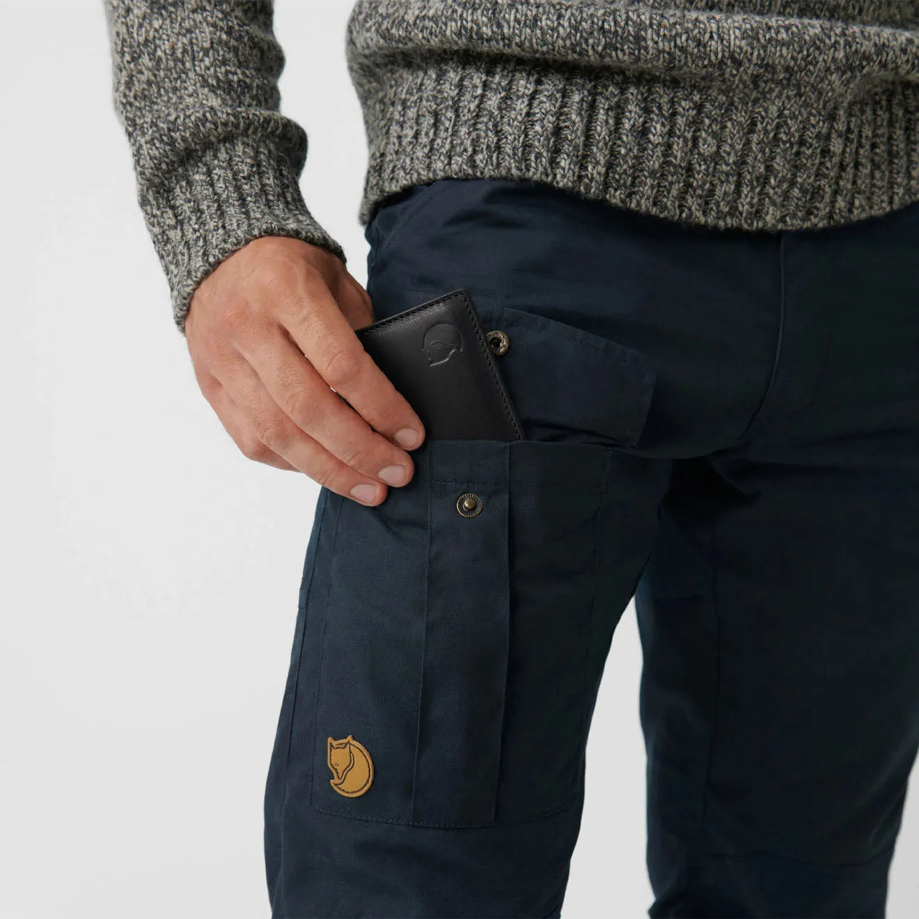 Fjallraven Nils Hose Lang Dunkelblau