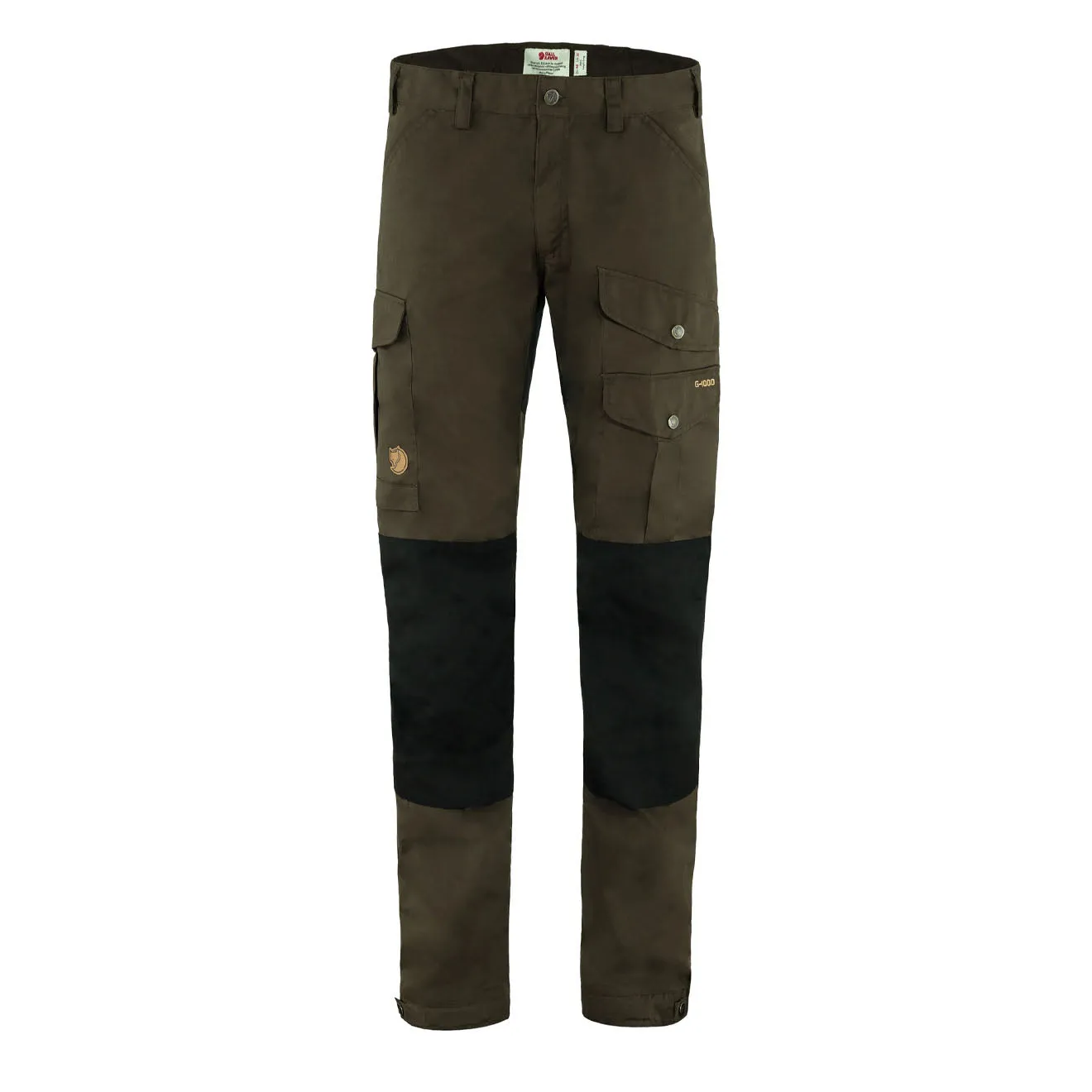 Fjallraven Vidda Pro Hose Regular Dunkeloliv-Schwarz