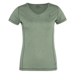 Fjallraven Damen Abisko Cool T-Shirt Patina Grün