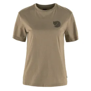 Fjallraven Damen Walk With Nature T-Shirt Wildleder Braun