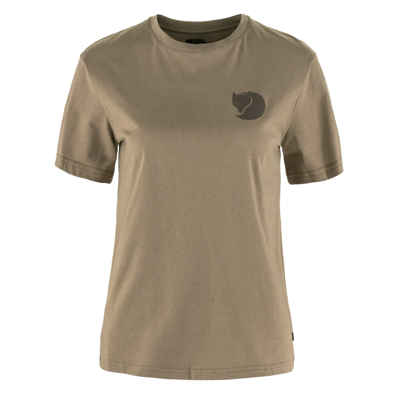 Fjallraven Damen Walk With Nature T-Shirt Wildleder Braun