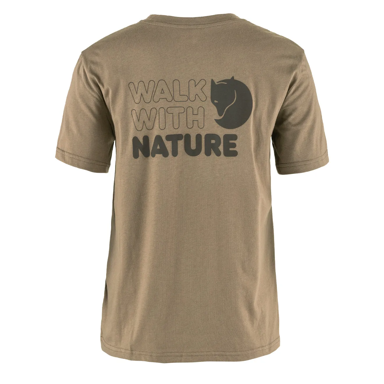 Fjallraven Damen Walk With Nature T-Shirt Wildleder Braun