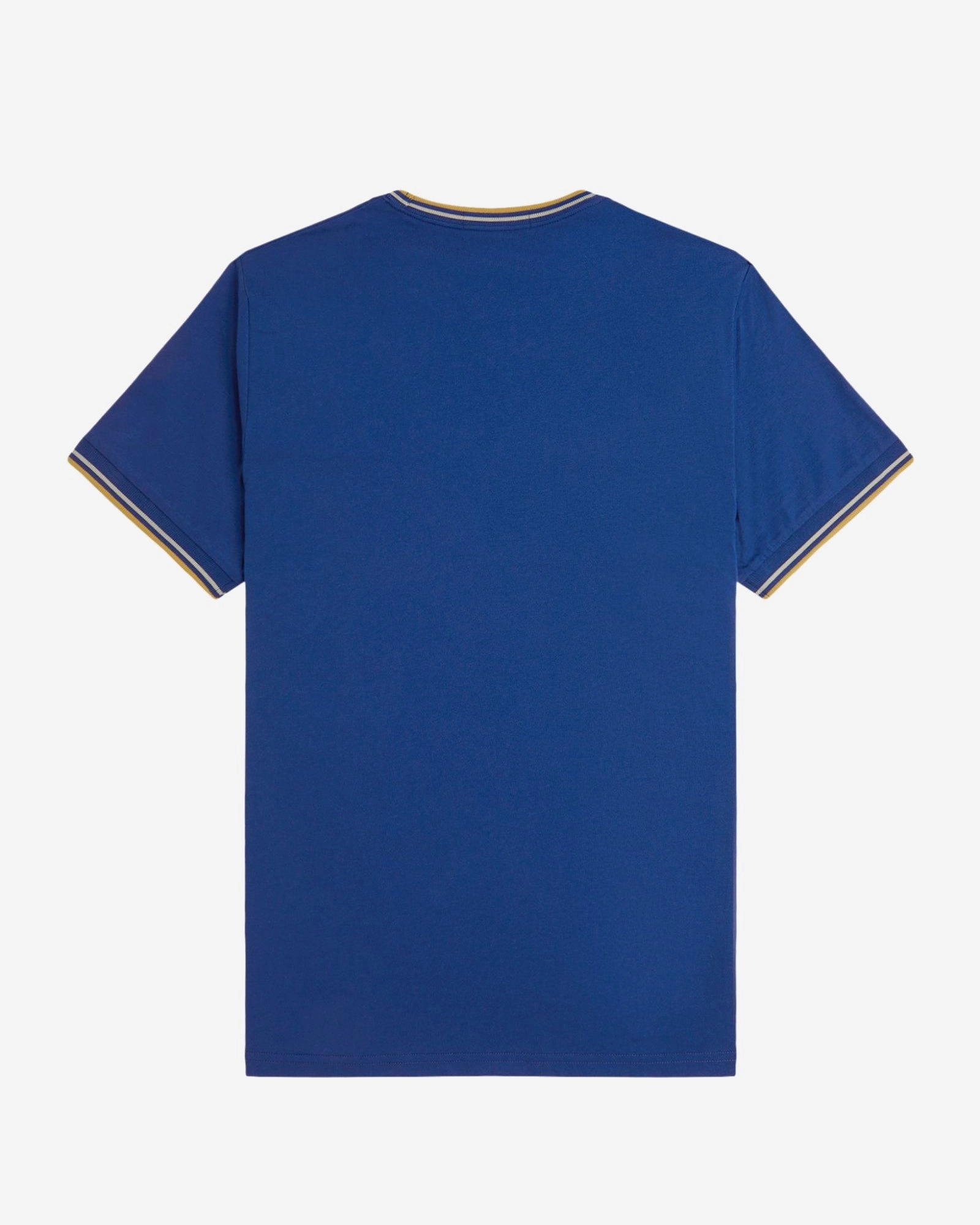 Fred Perry Twin Tipped T Shirt - Shaded Cobalt / Oatmeal / Honeycomb