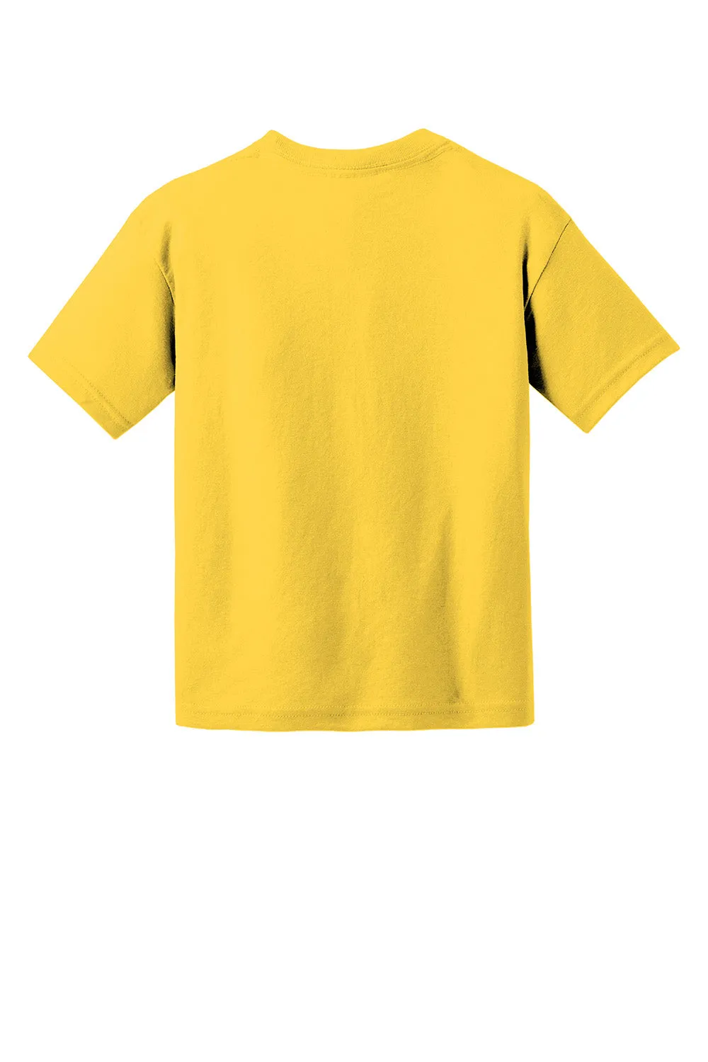 Gildan Youth DryBlend Feuchtigkeitstransportierendes Kurzarm-Crewneck-T-Shirt - Gänseblümchengelb