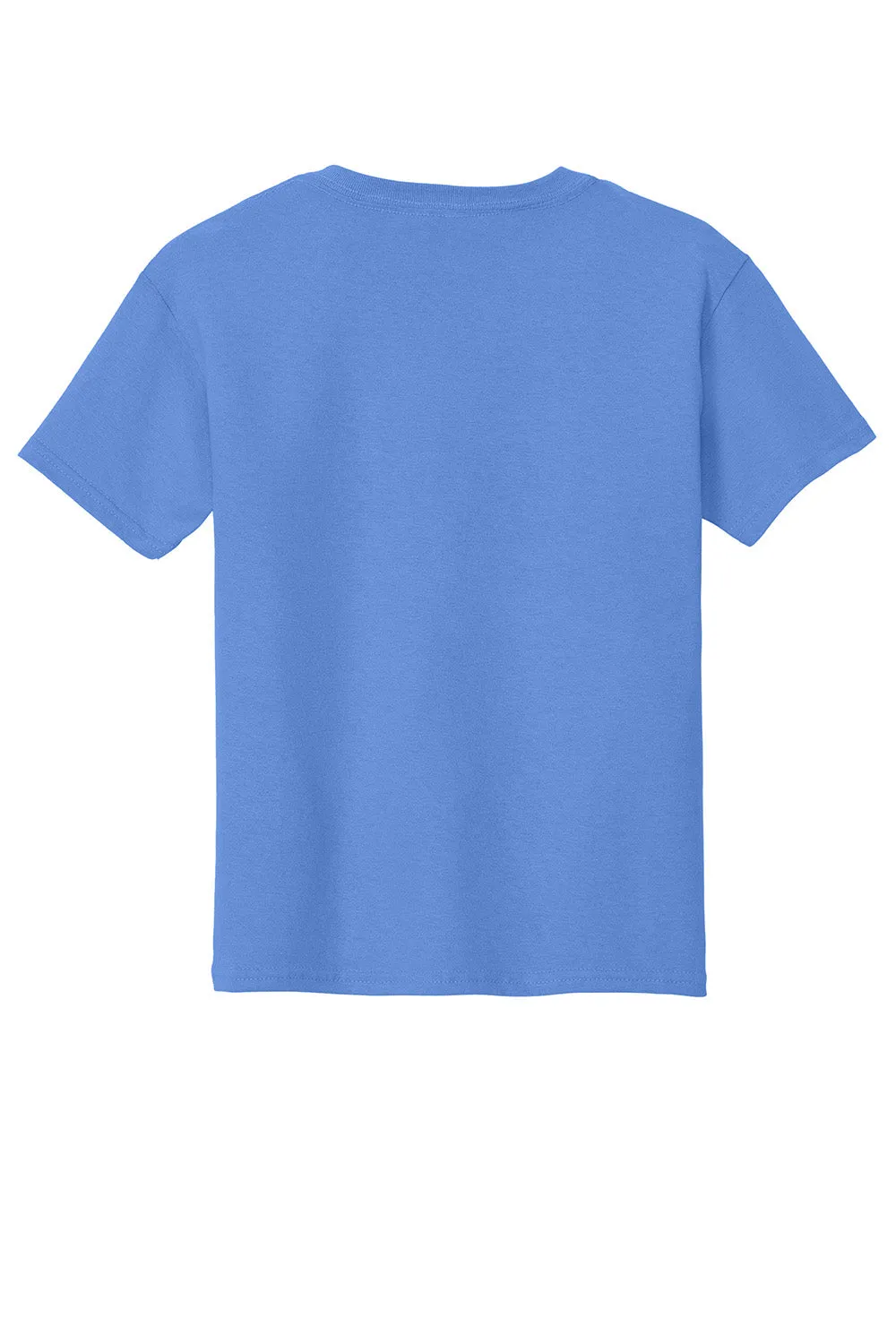 Gildan Jugend Kurzarm Rundhals T-Shirt - Carolina Blau
