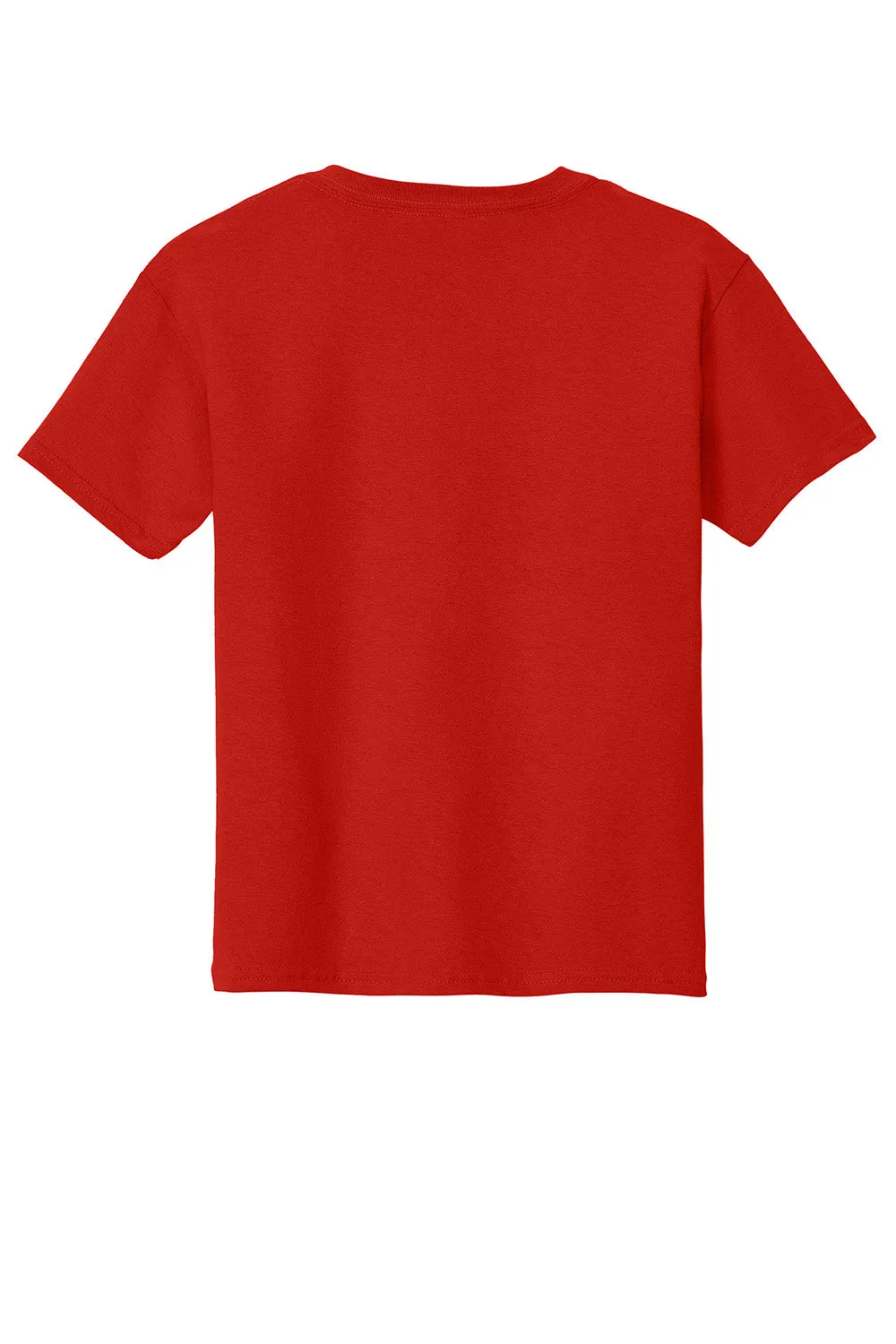 Gildan Jugend Kurzarm Rundhals T-Shirt - Rot