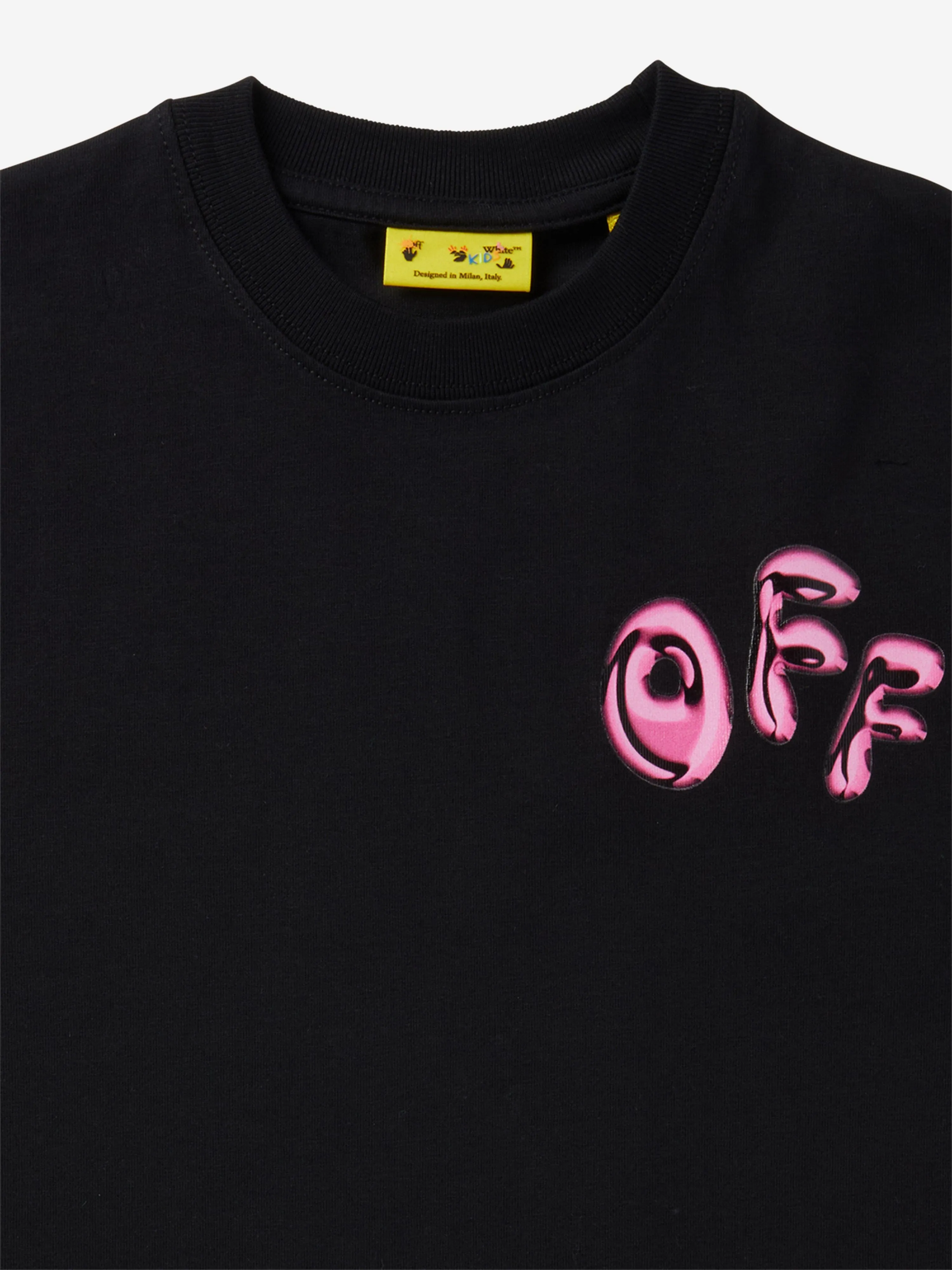 Mädchen Ballon Pfeil T-Shirt in Schwarz