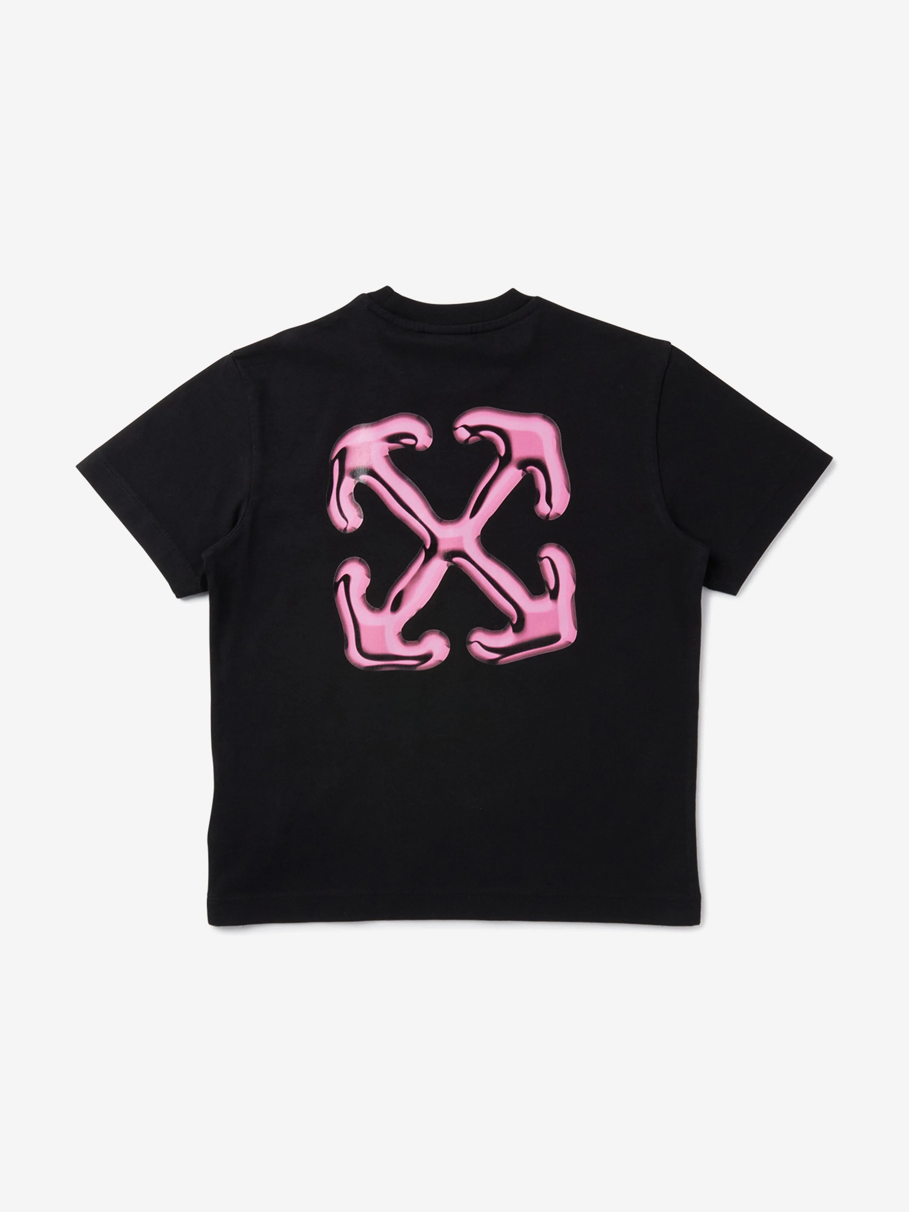 Mädchen Ballon Pfeil T-Shirt in Schwarz