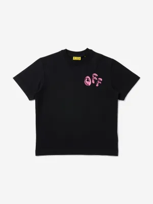 Mädchen Ballon Pfeil T-Shirt in Schwarz
