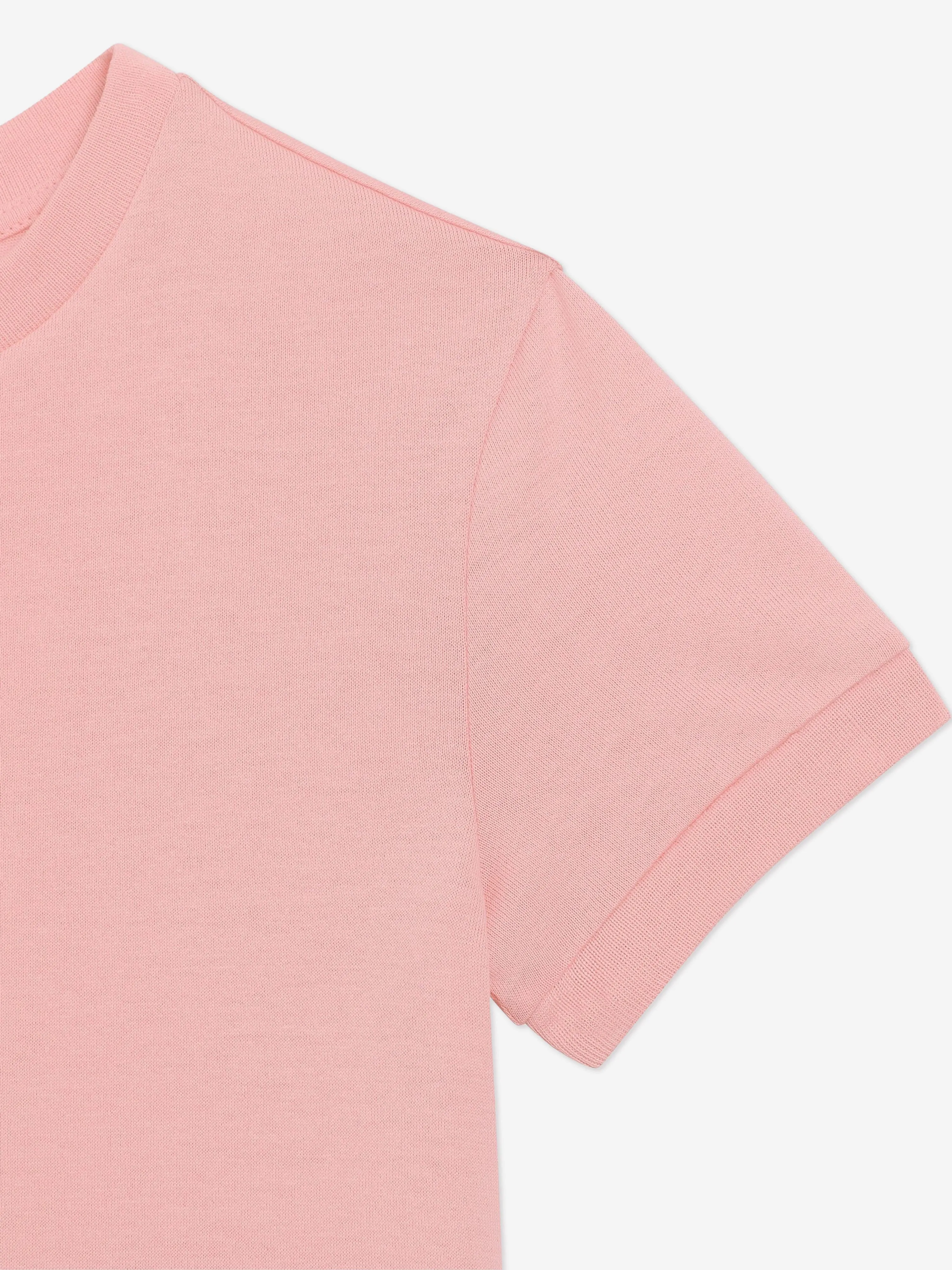 Mädchen Diamante Logo T-Shirt in Rosa
