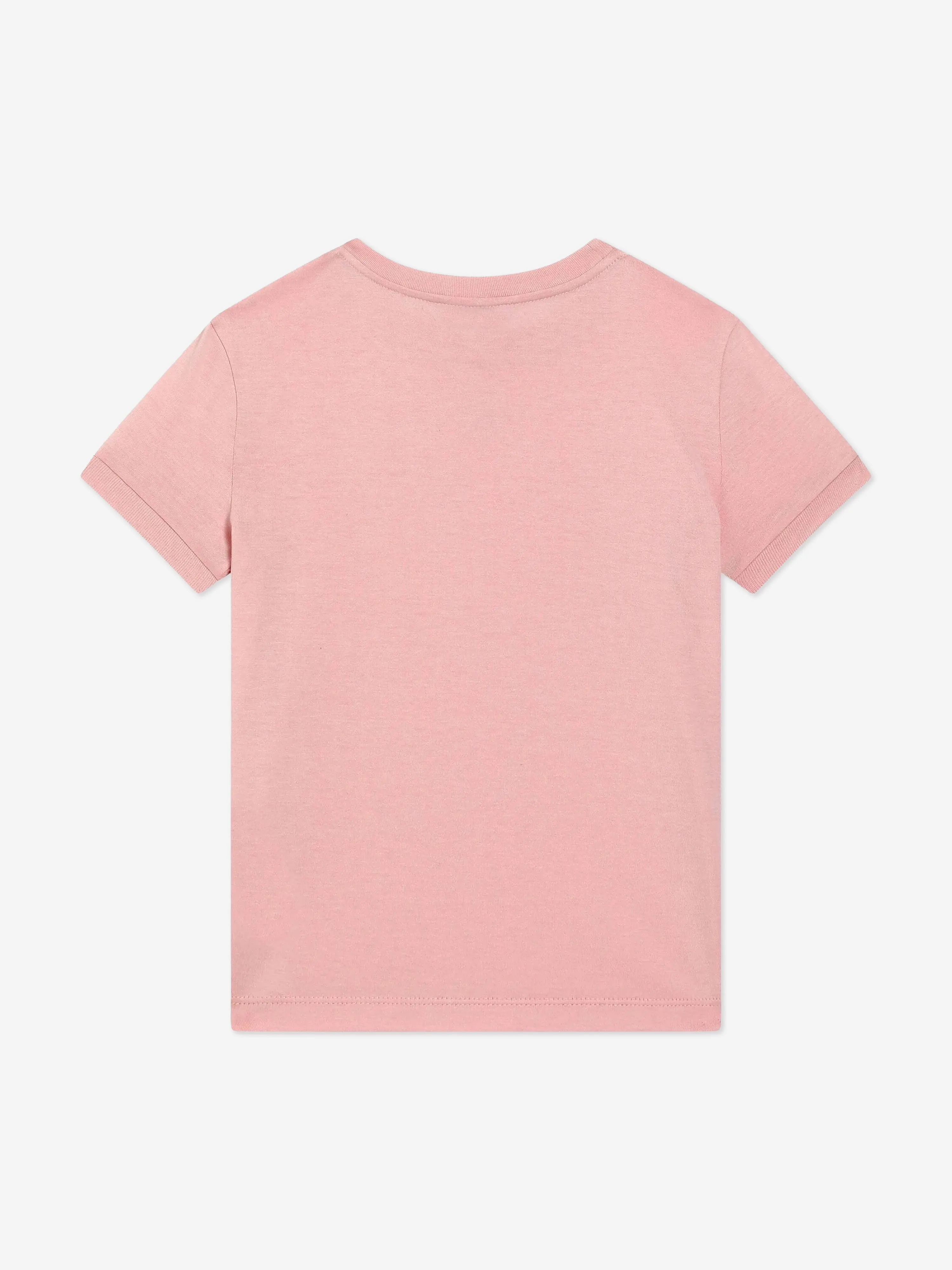 Mädchen Diamante Logo T-Shirt in Rosa