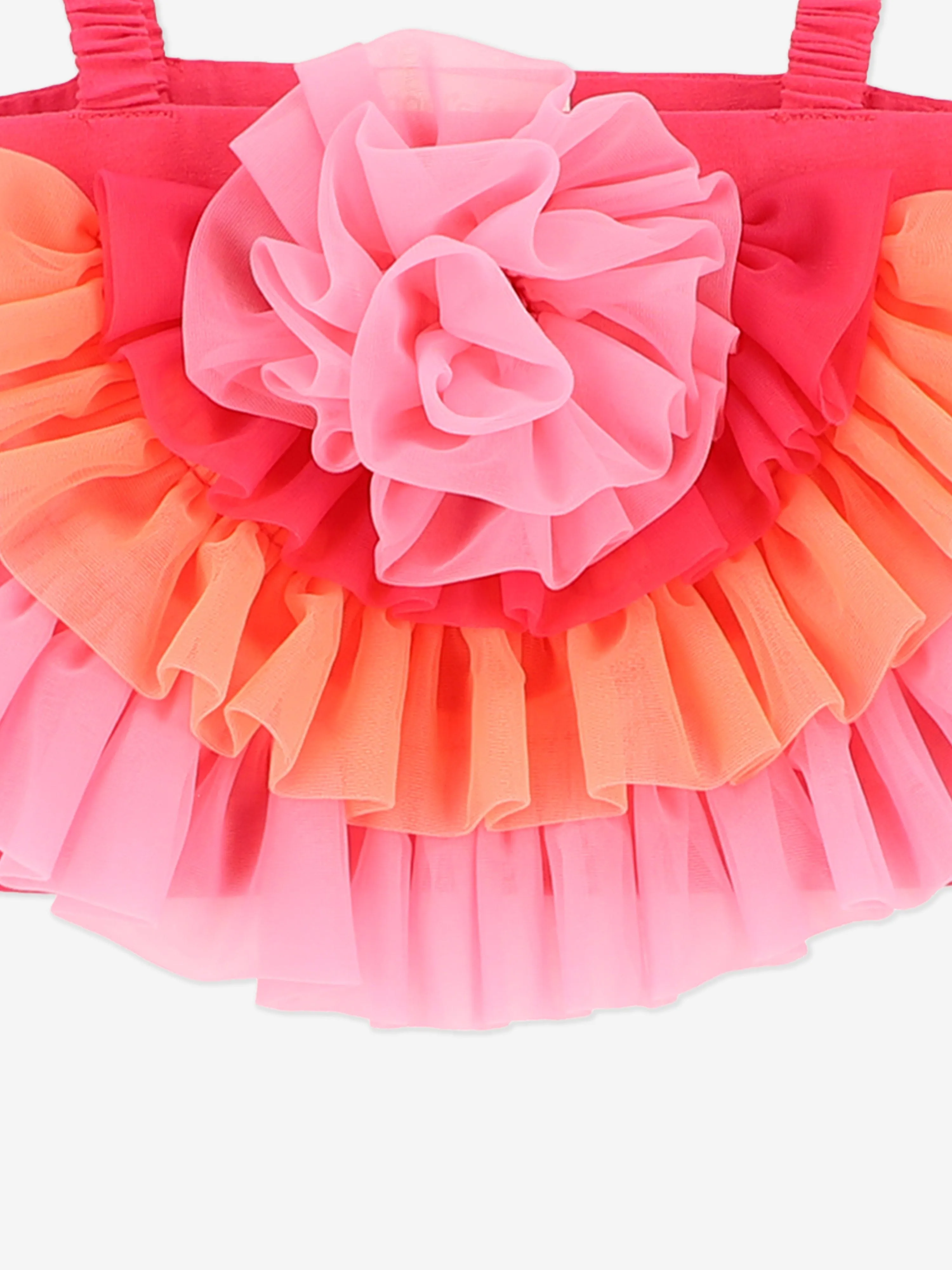 Mädchen Rosetta Blooming Marvellous Tüll Top in Pink