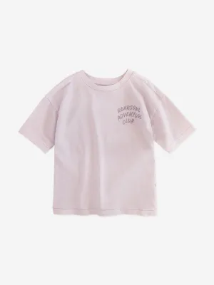 Girls Sparkle The Unicorn Adventure Club T-Shirt in Lila