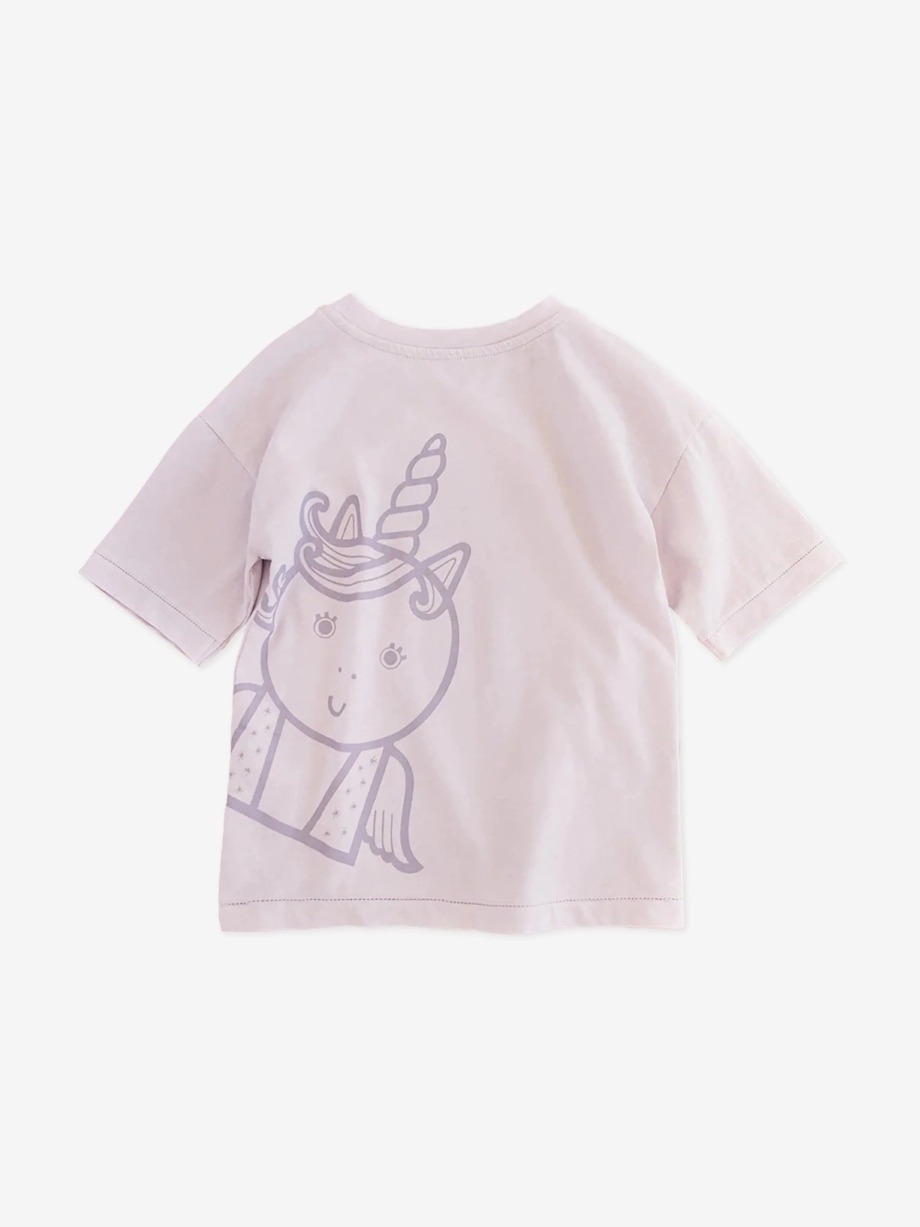 Girls Sparkle The Unicorn Adventure Club T-Shirt in Lila