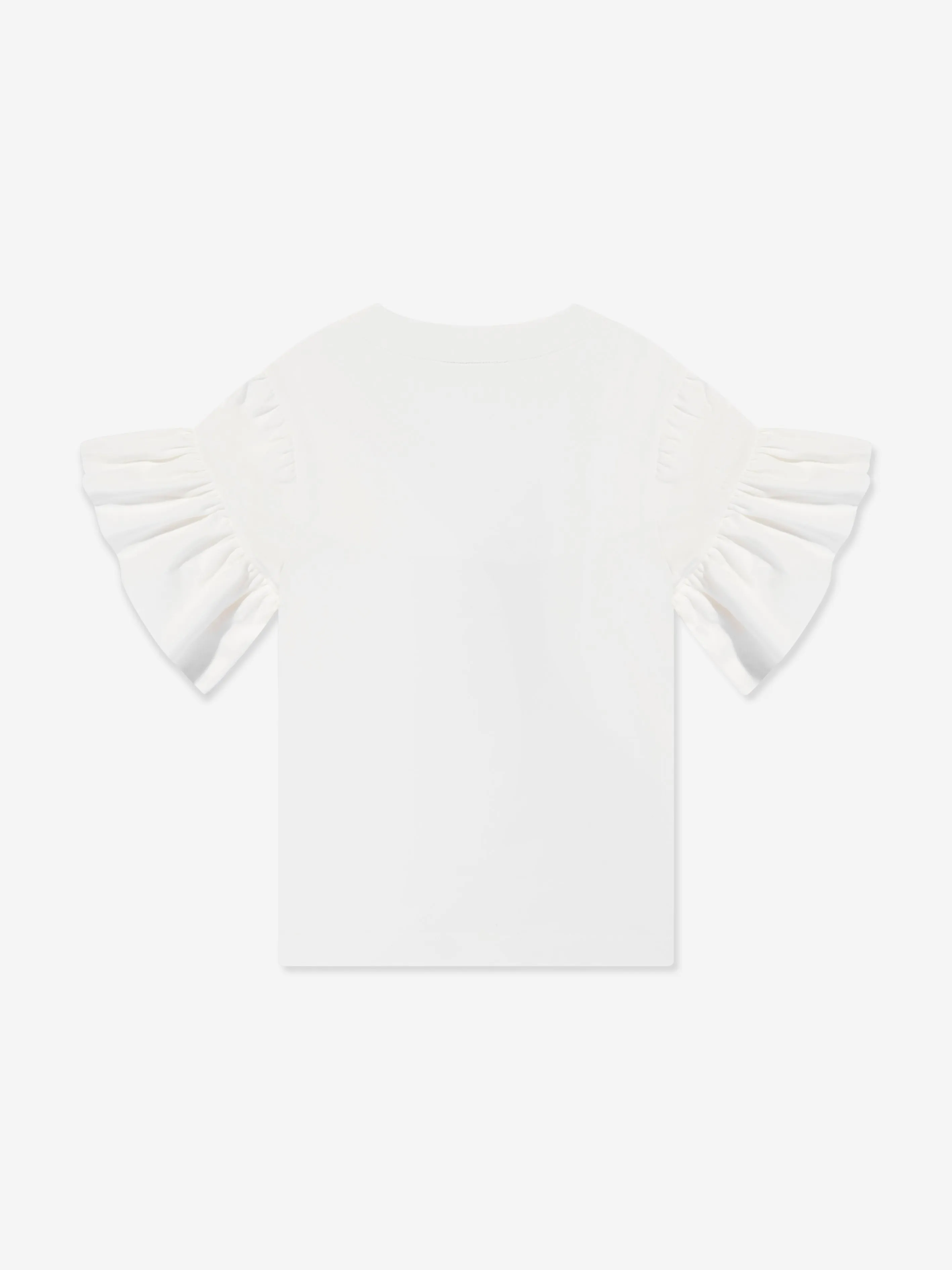 Mädchen Eichhörnchen T-Shirt in Weiß