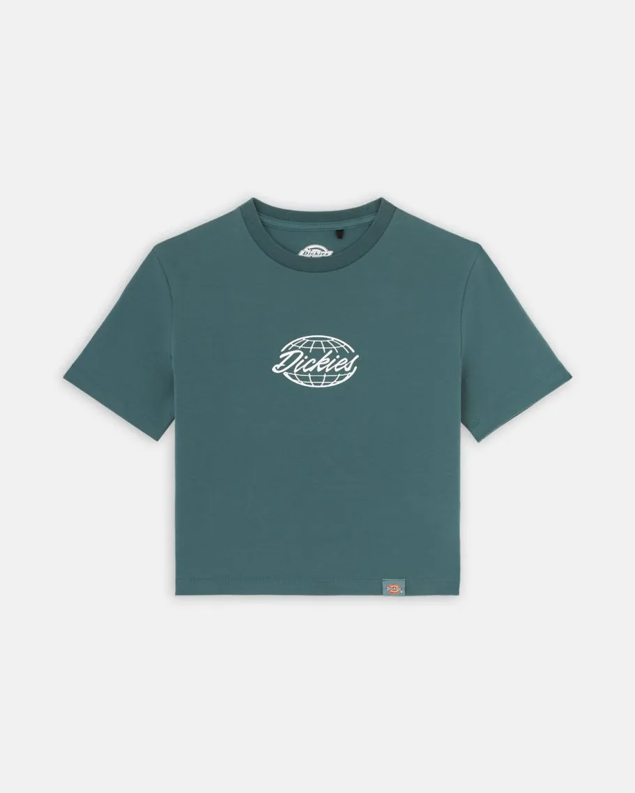 Globe T-Shirt in Lincoln Grün
