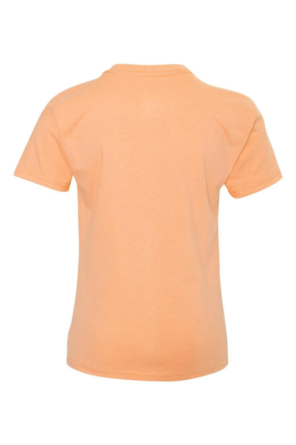 Hanes Youth ComfortSoft Kurzarm Rundhals T-Shirt - Süßigkeiten Orange