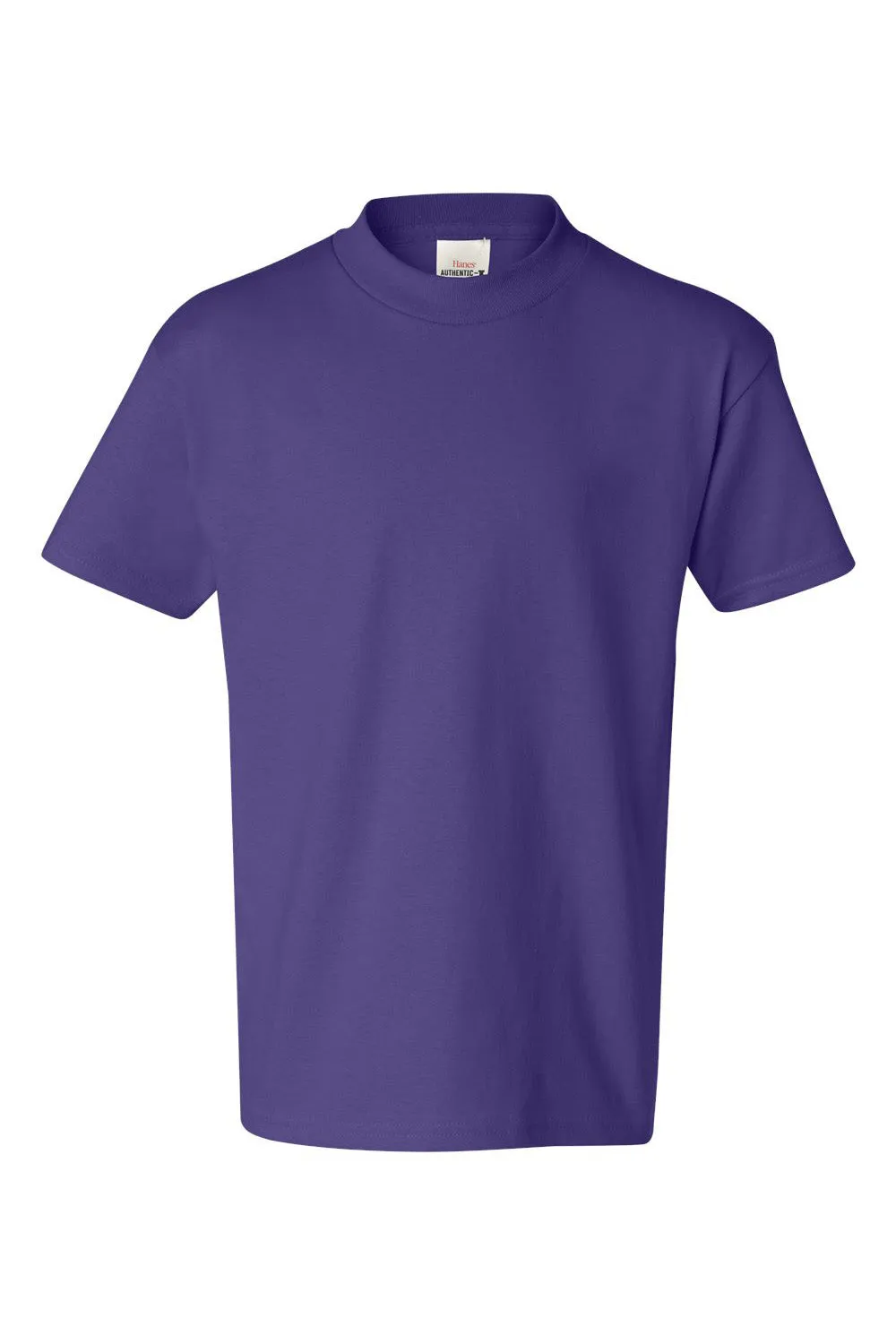 Hanes Youth ComfortSoft Kurzarm Rundhals T-Shirt - Lila