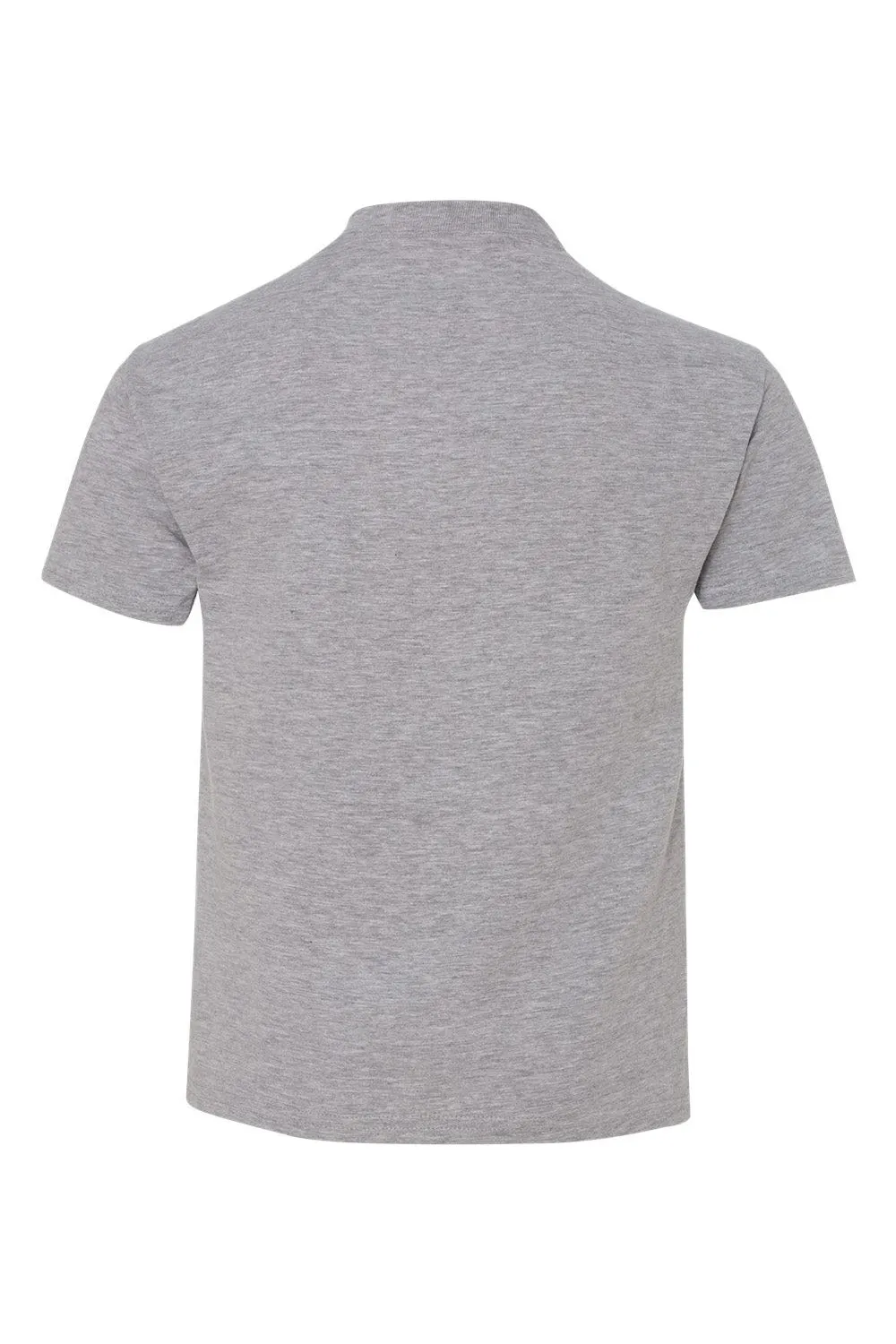 Hanes Youth Nano-T Kurzarm Rundhals T-Shirt - Hellstahlgrau