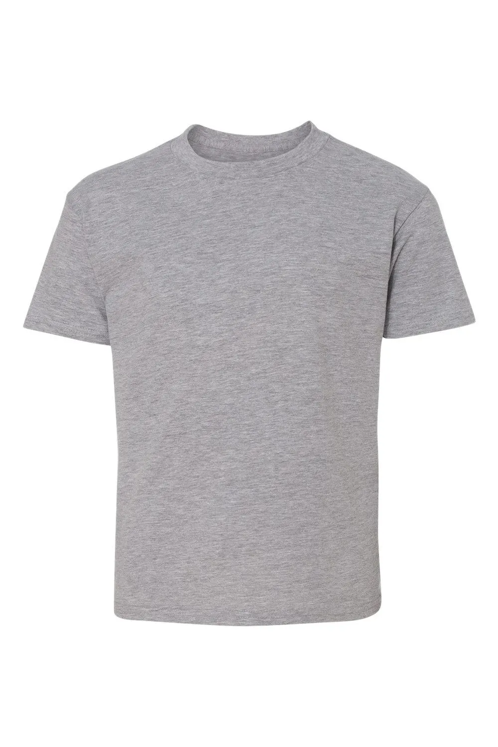 Hanes Youth Nano-T Kurzarm Rundhals T-Shirt - Hellstahlgrau