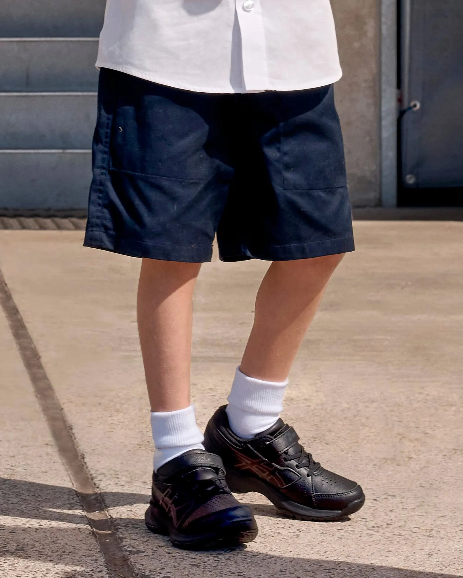 Hibana Vorschule Schwarz Asics Schuhe